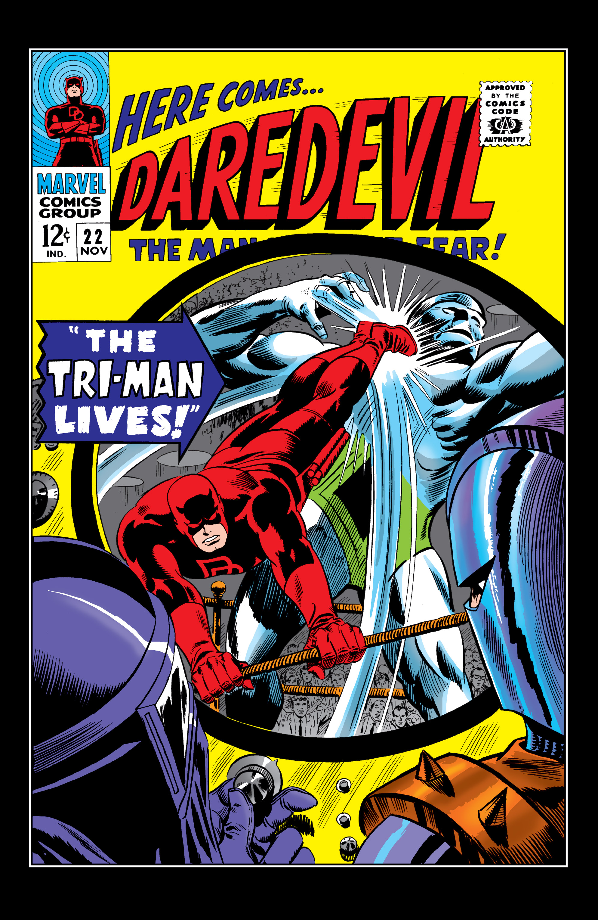 Read online Marvel Masterworks: Daredevil comic -  Issue # TPB 3 (Part 1) - 6