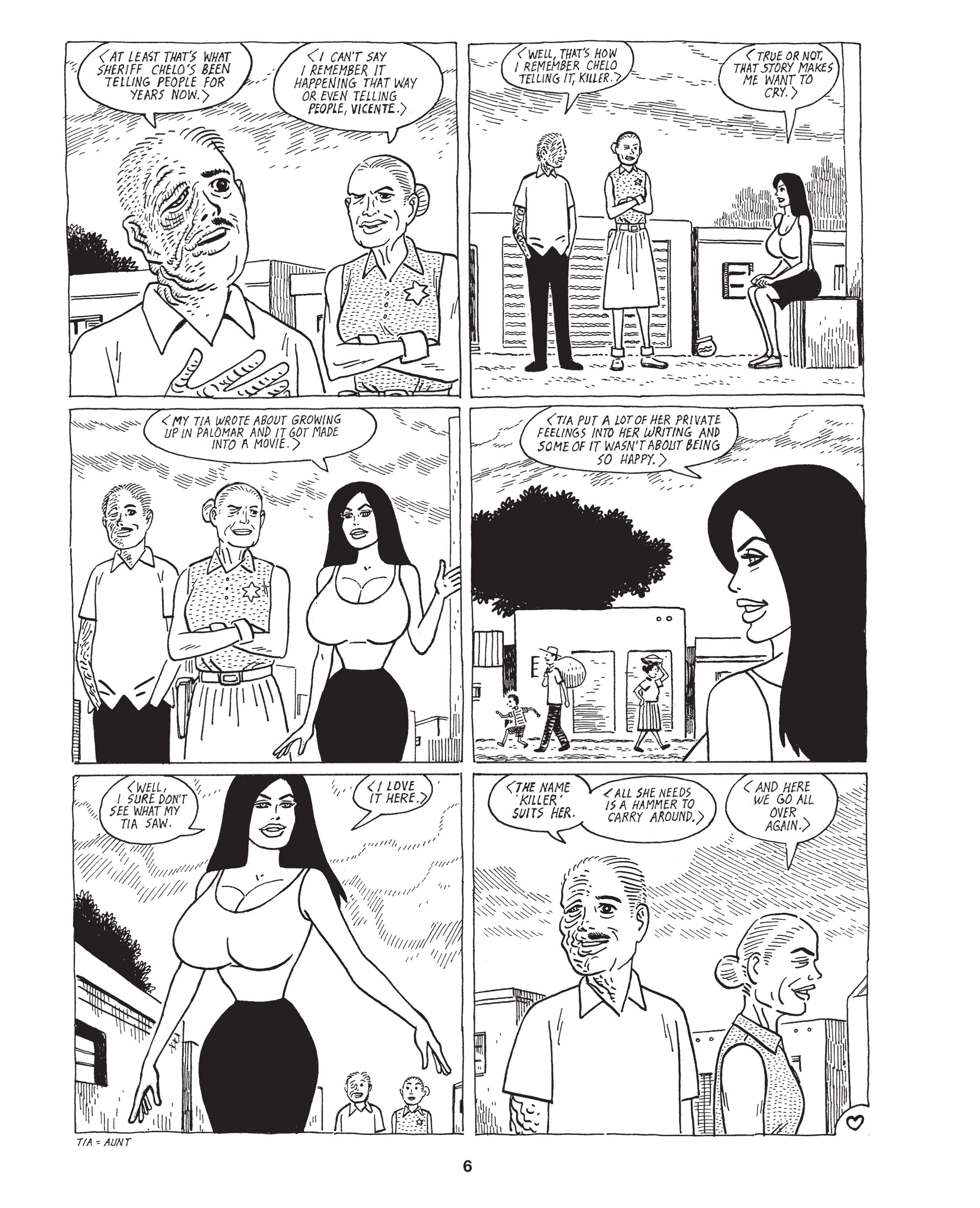 Read online Love and Rockets: New Stories comic -  Issue #5 - 7
