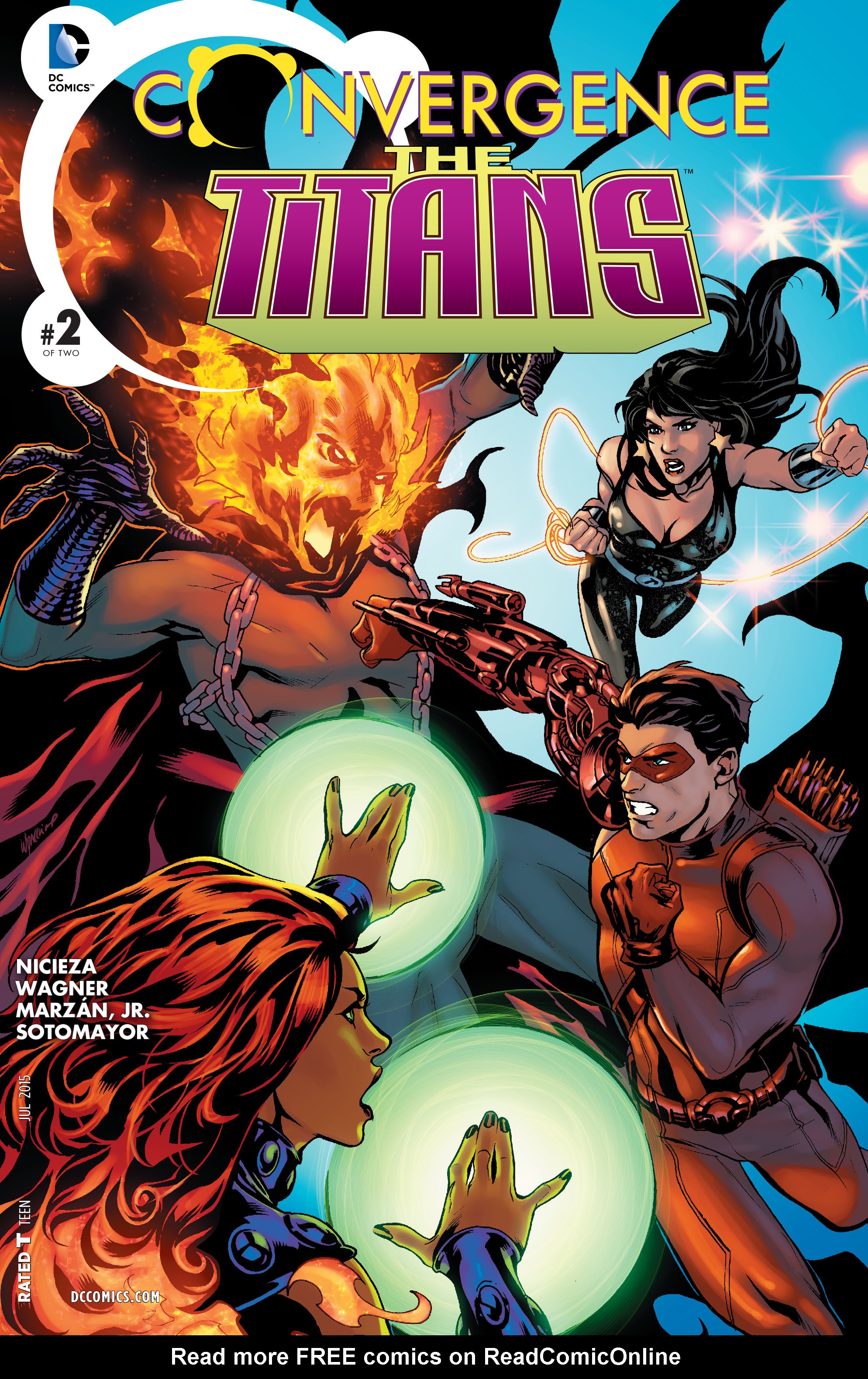 Read online Convergence Titans comic -  Issue #2 - 1