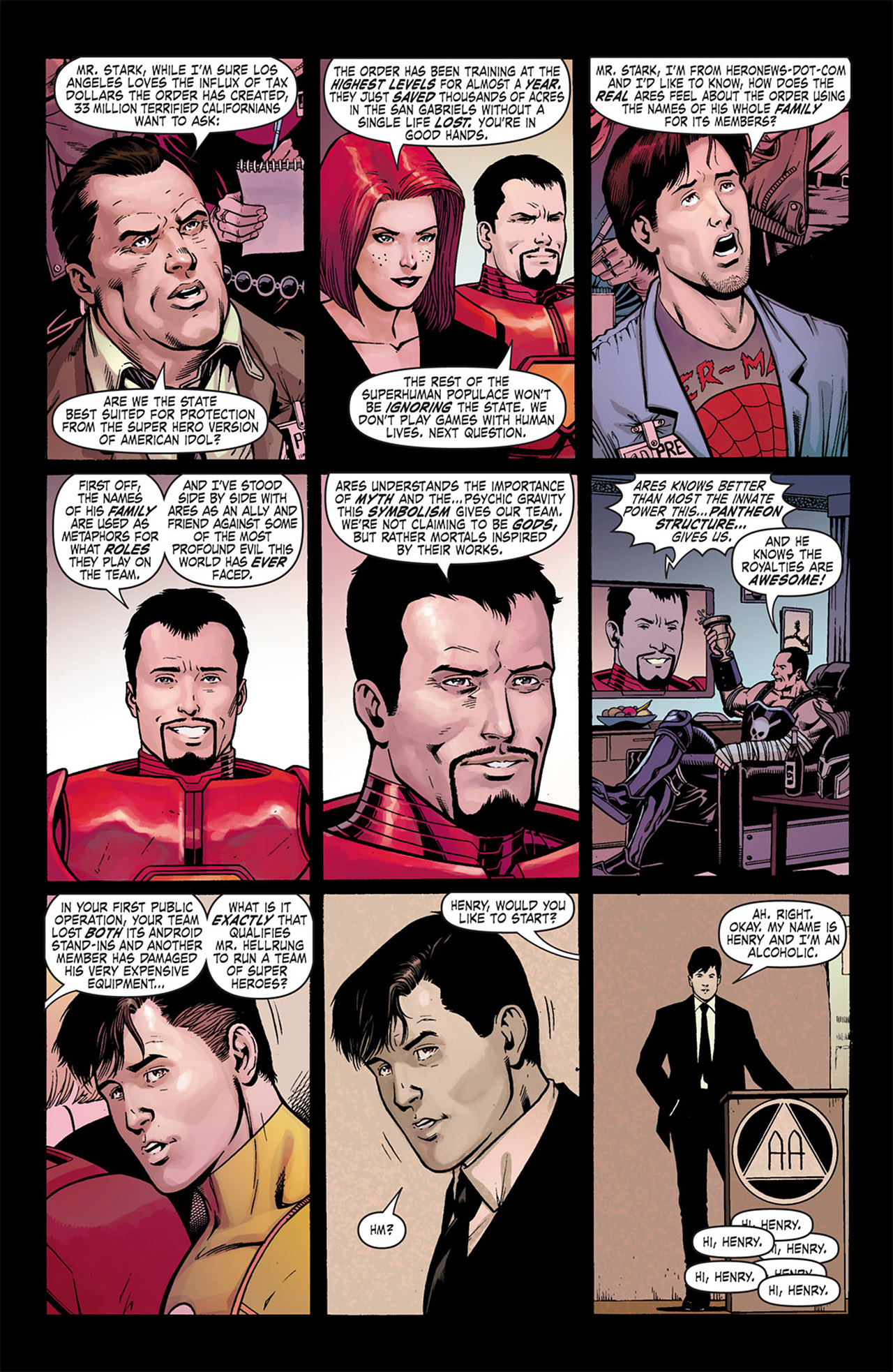Read online The Order (2007) comic -  Issue #1 - 13