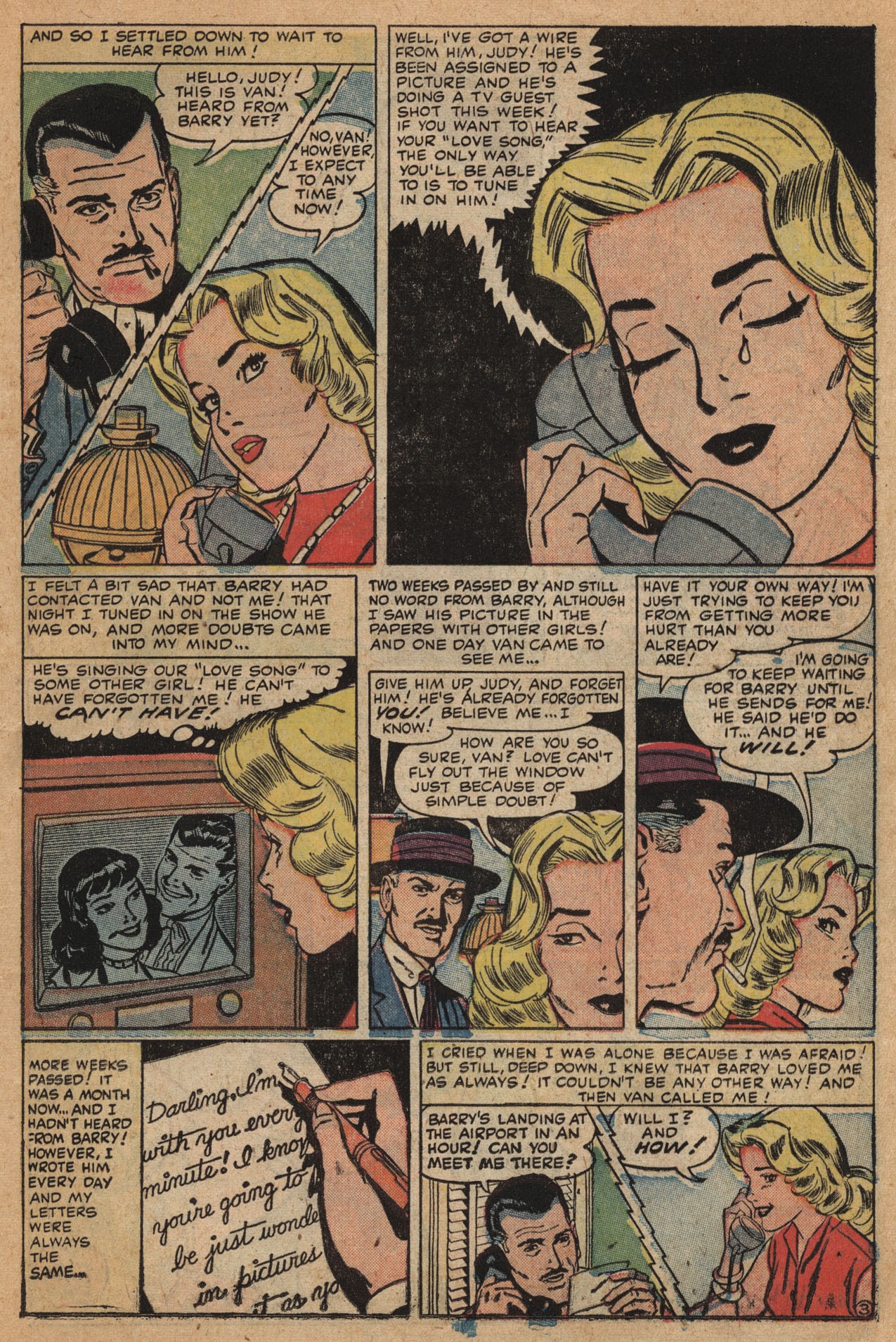 Read online Secret Story Romances comic -  Issue #21 - 23