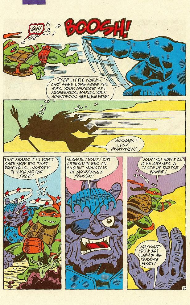 Read online Teenage Mutant Ninja Turtles Presents: Merdude comic -  Issue #1 - 21