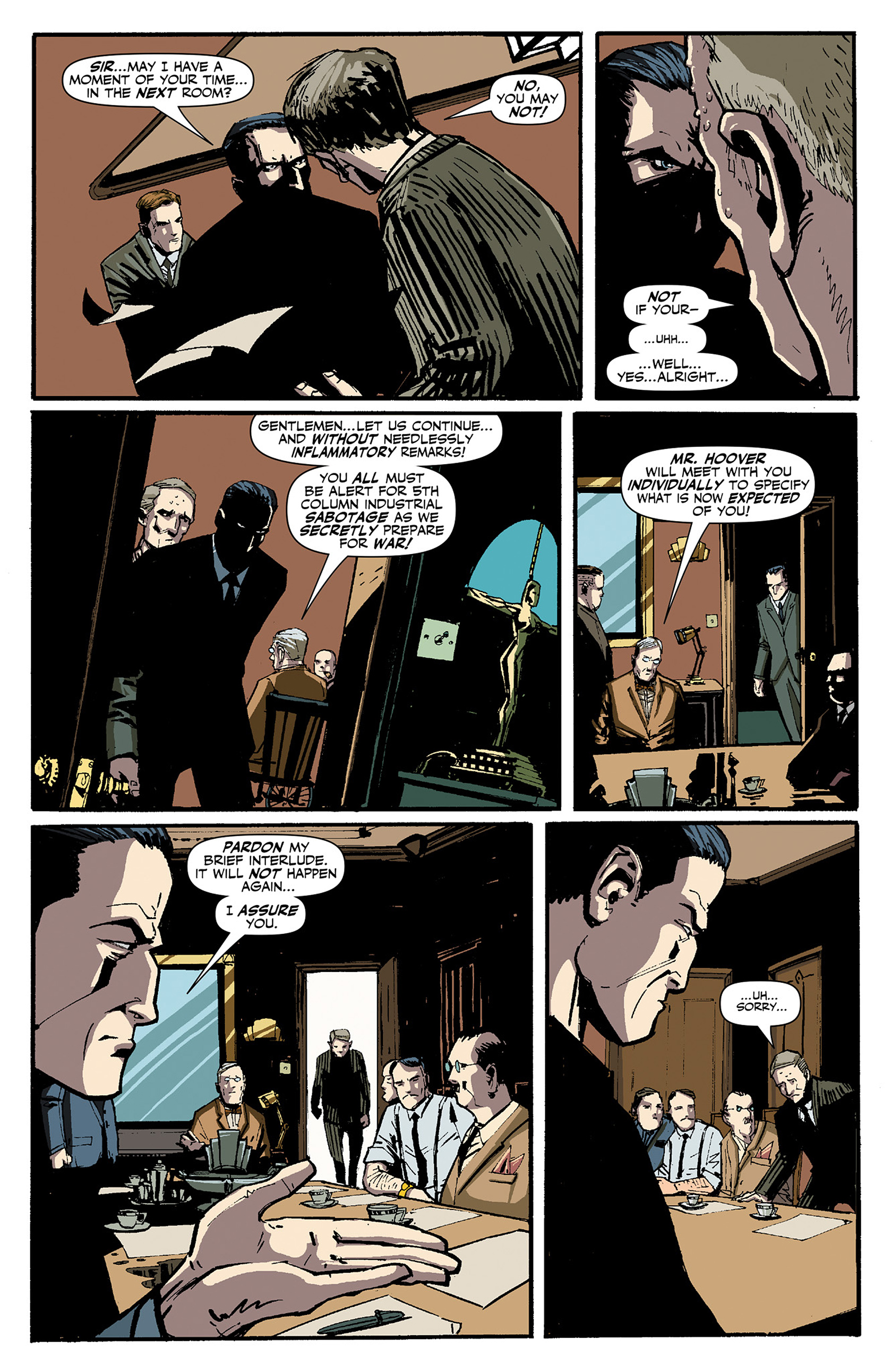 Read online The Shadow/Green Hornet: Dark Nights comic -  Issue #1 - 13