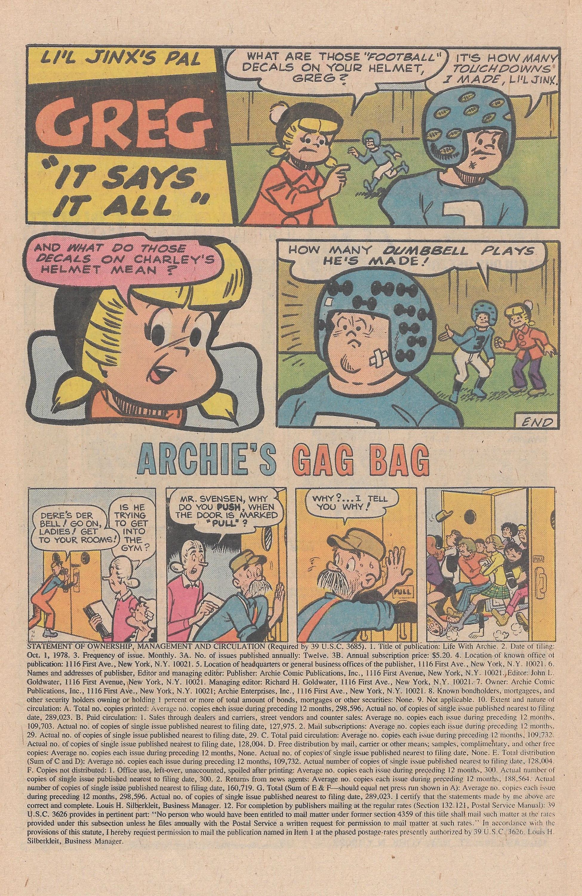 Read online Life With Archie (1958) comic -  Issue #204 - 10
