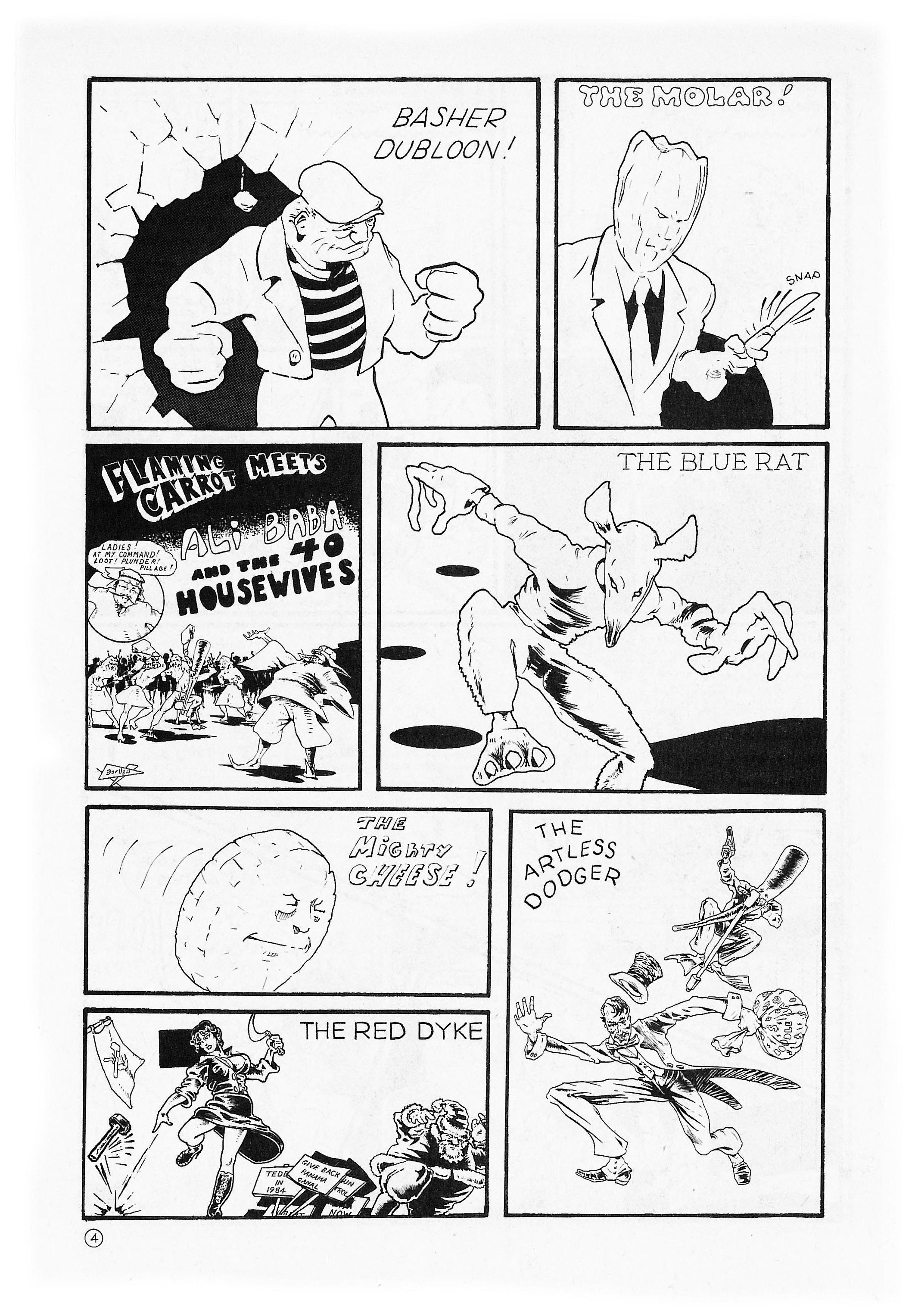 Read online Flaming Carrot Comics (1984) comic -  Issue #1 - 6