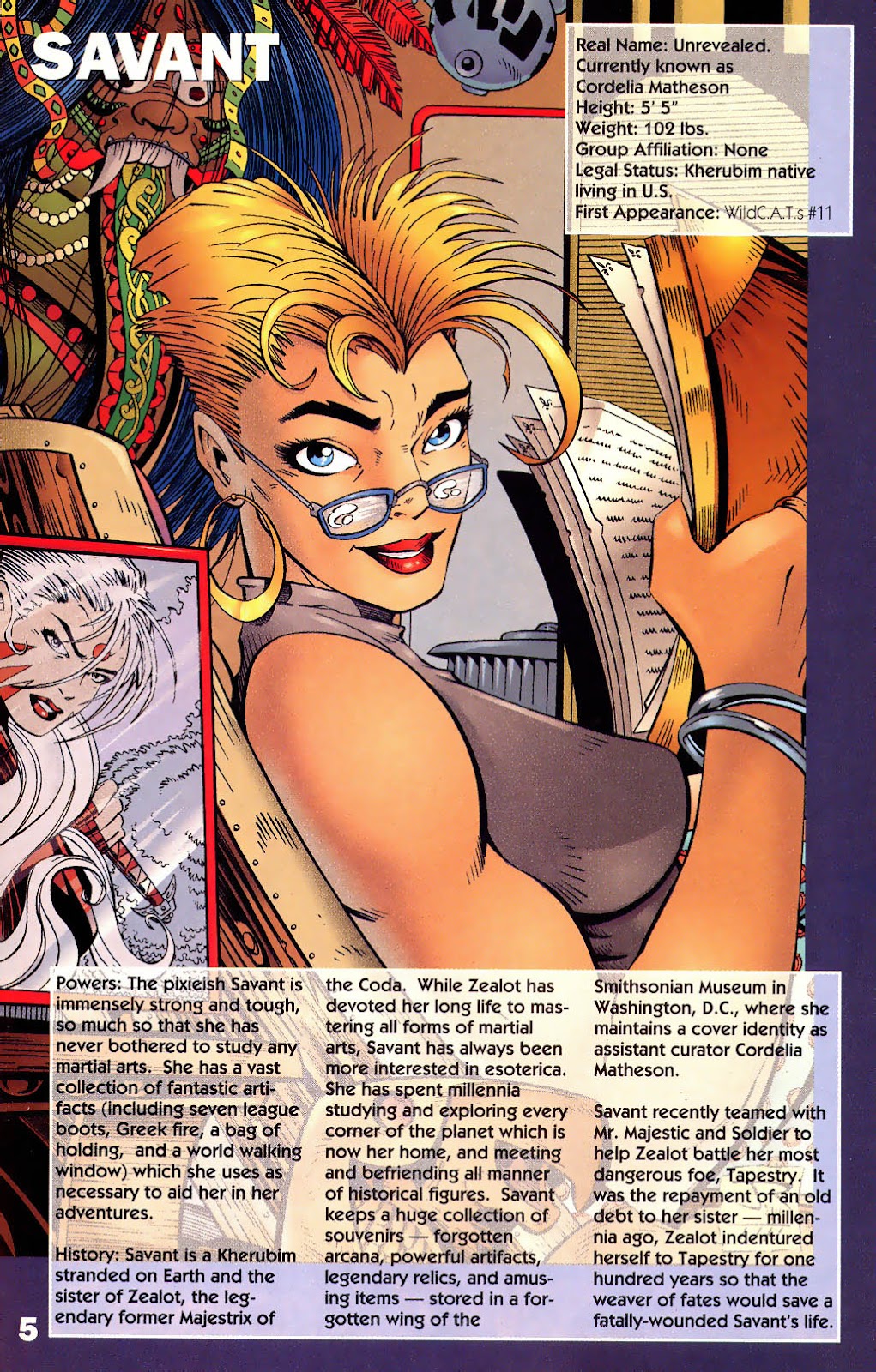 WildC.A.T.s Sourcebook issue 2 - Page 6