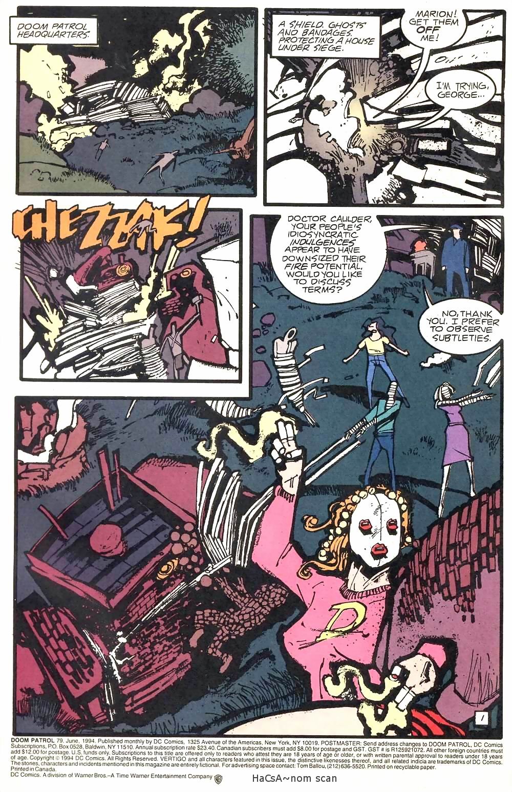 Read online Doom Patrol (1987) comic -  Issue #79 - 2