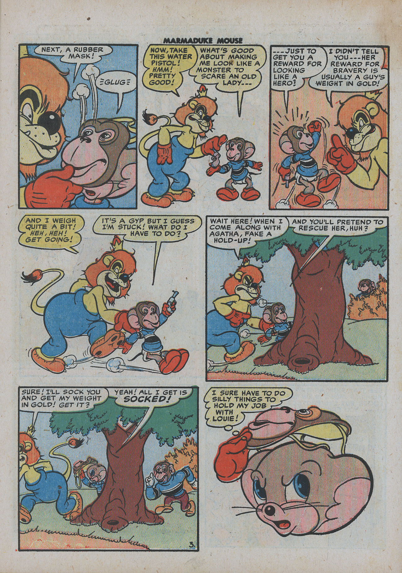Read online Marmaduke Mouse comic -  Issue #24 - 5