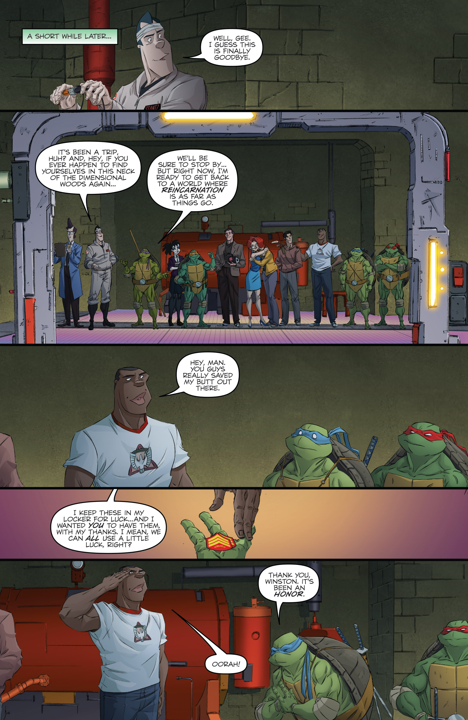 Read online Teenage Mutant Ninja Turtles/Ghostbusters comic -  Issue #4 - 24