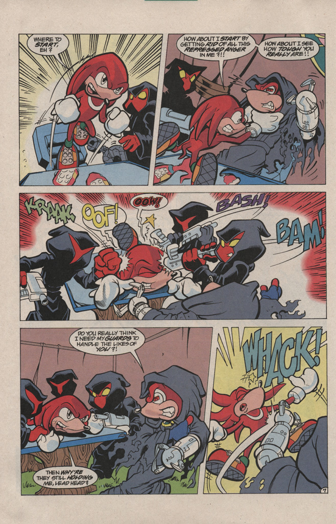 Read online Knuckles the Echidna comic -  Issue #2 - 12