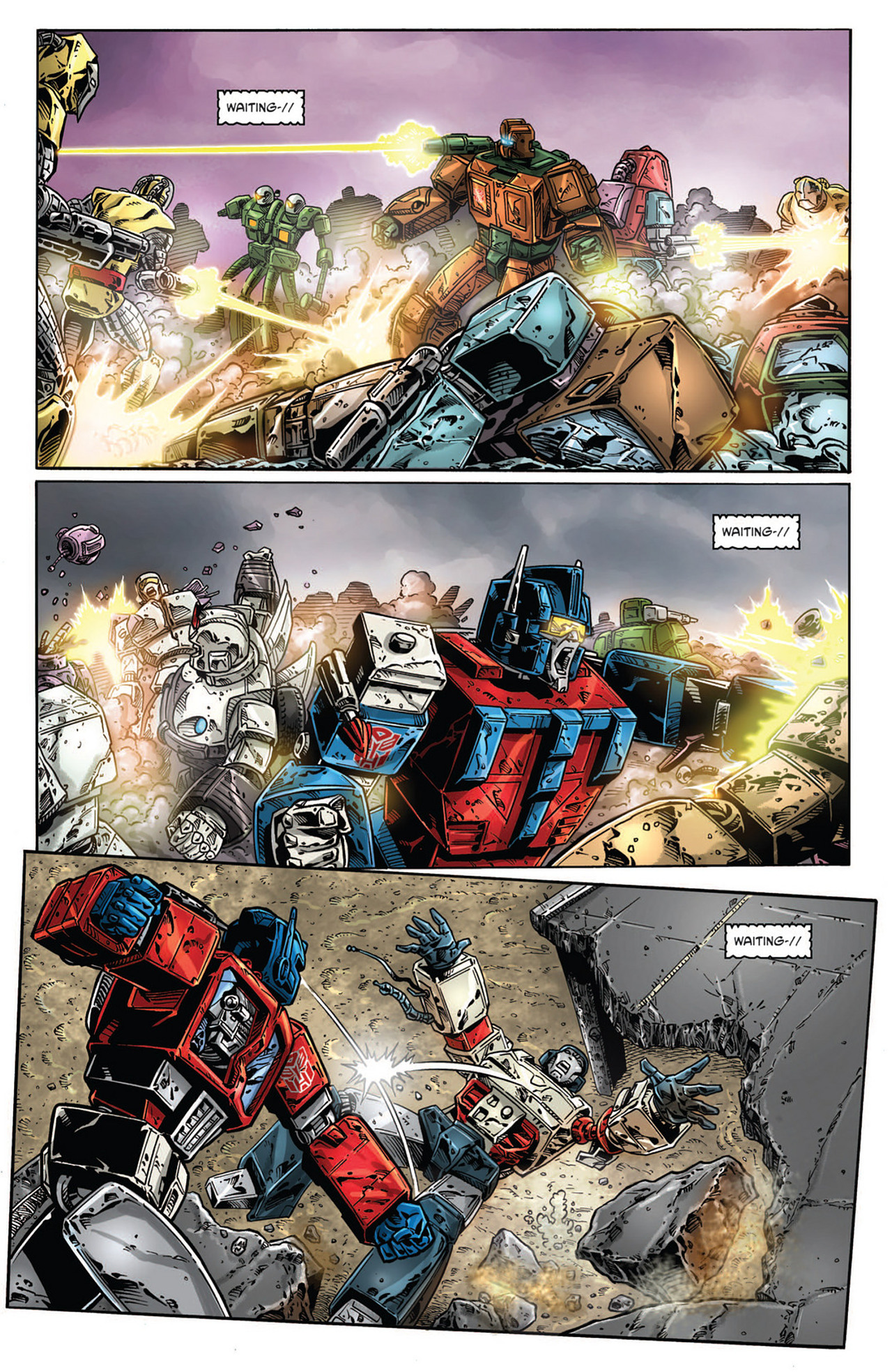 Read online The Transformers: Regeneration One comic -  Issue #85 - 19