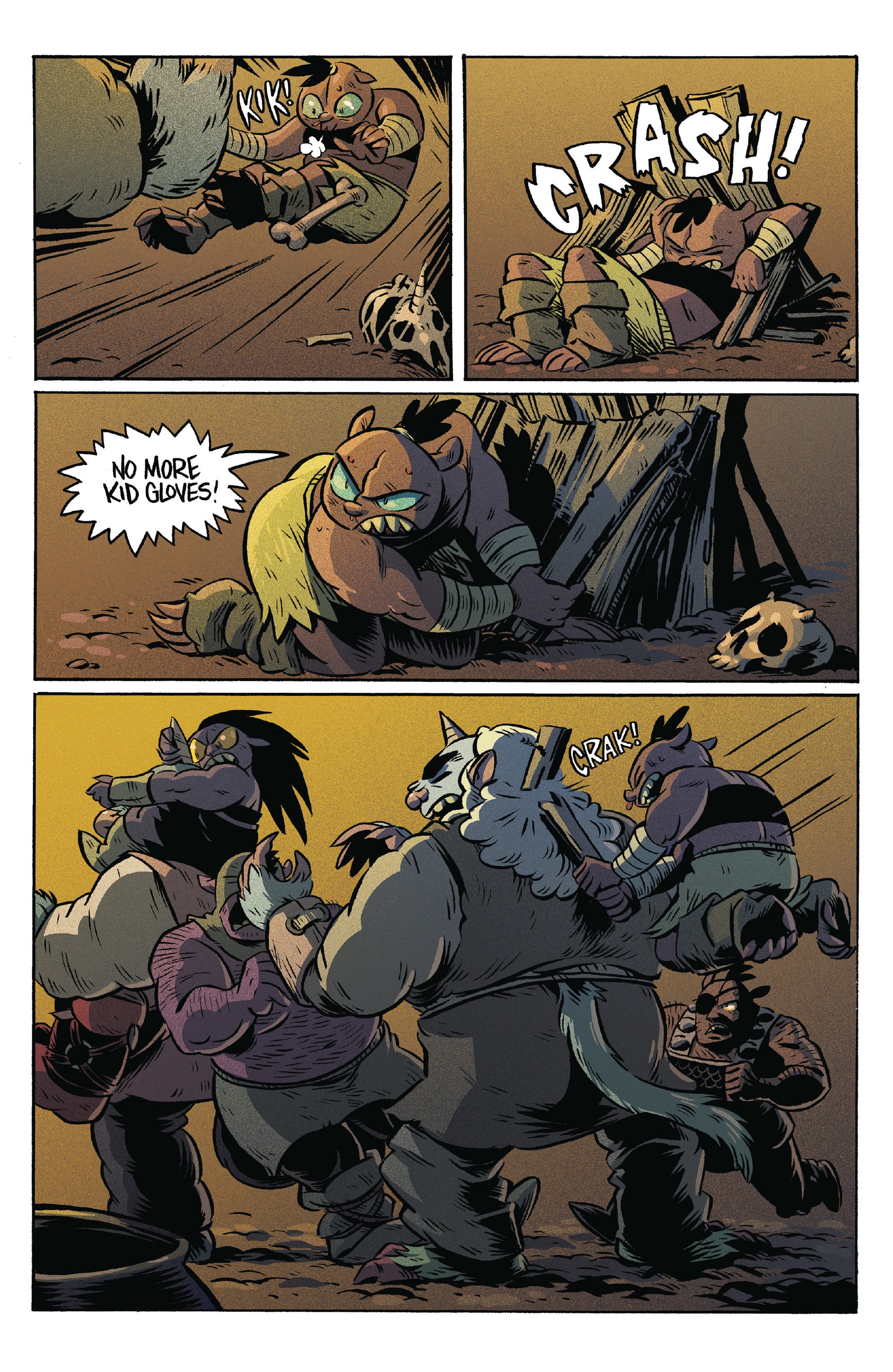 Read online ORCS! comic -  Issue #3 - 21