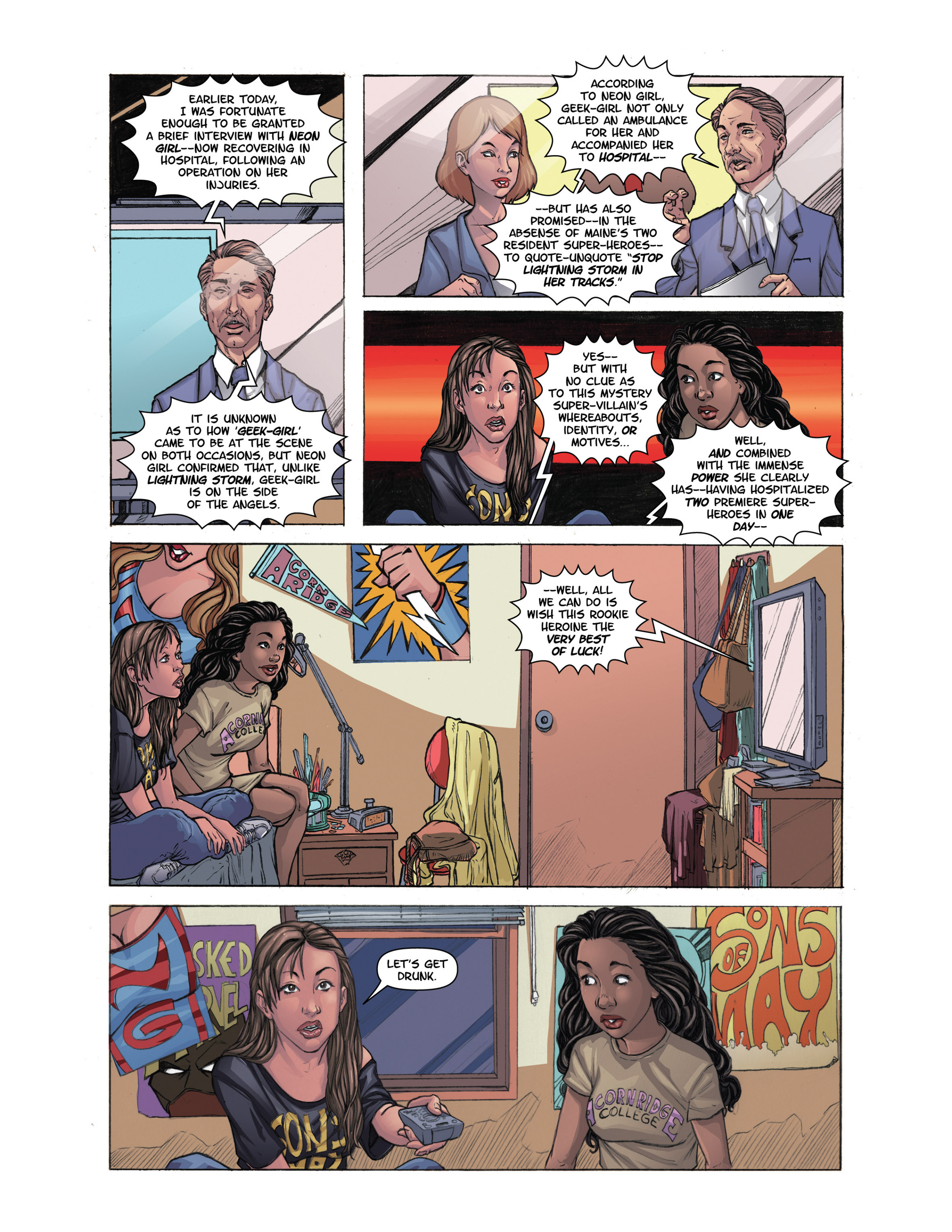 Read online Geek-Girl comic -  Issue #2 - 4