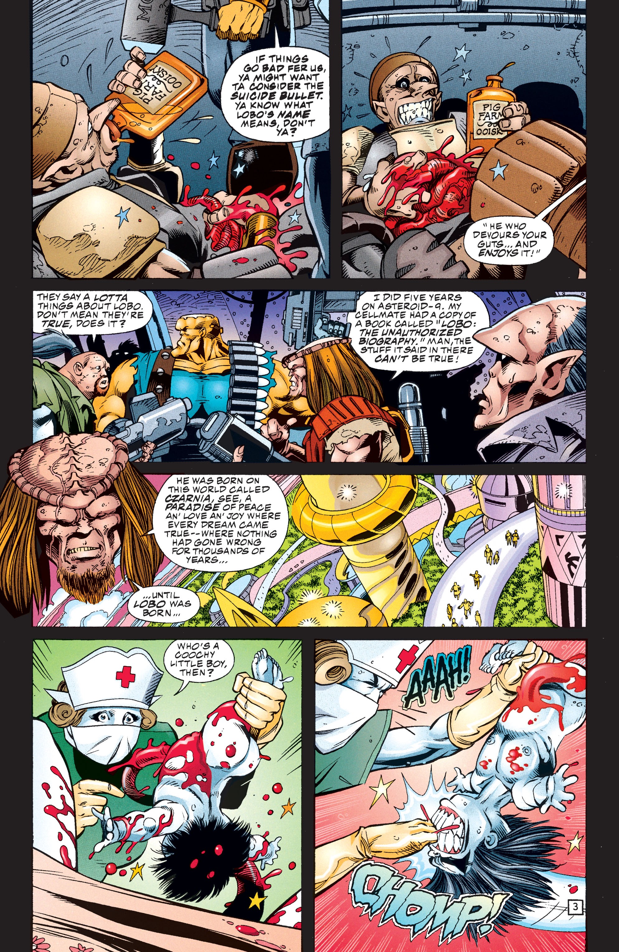Read online Lobo (1993) comic -  Issue #0 - 4