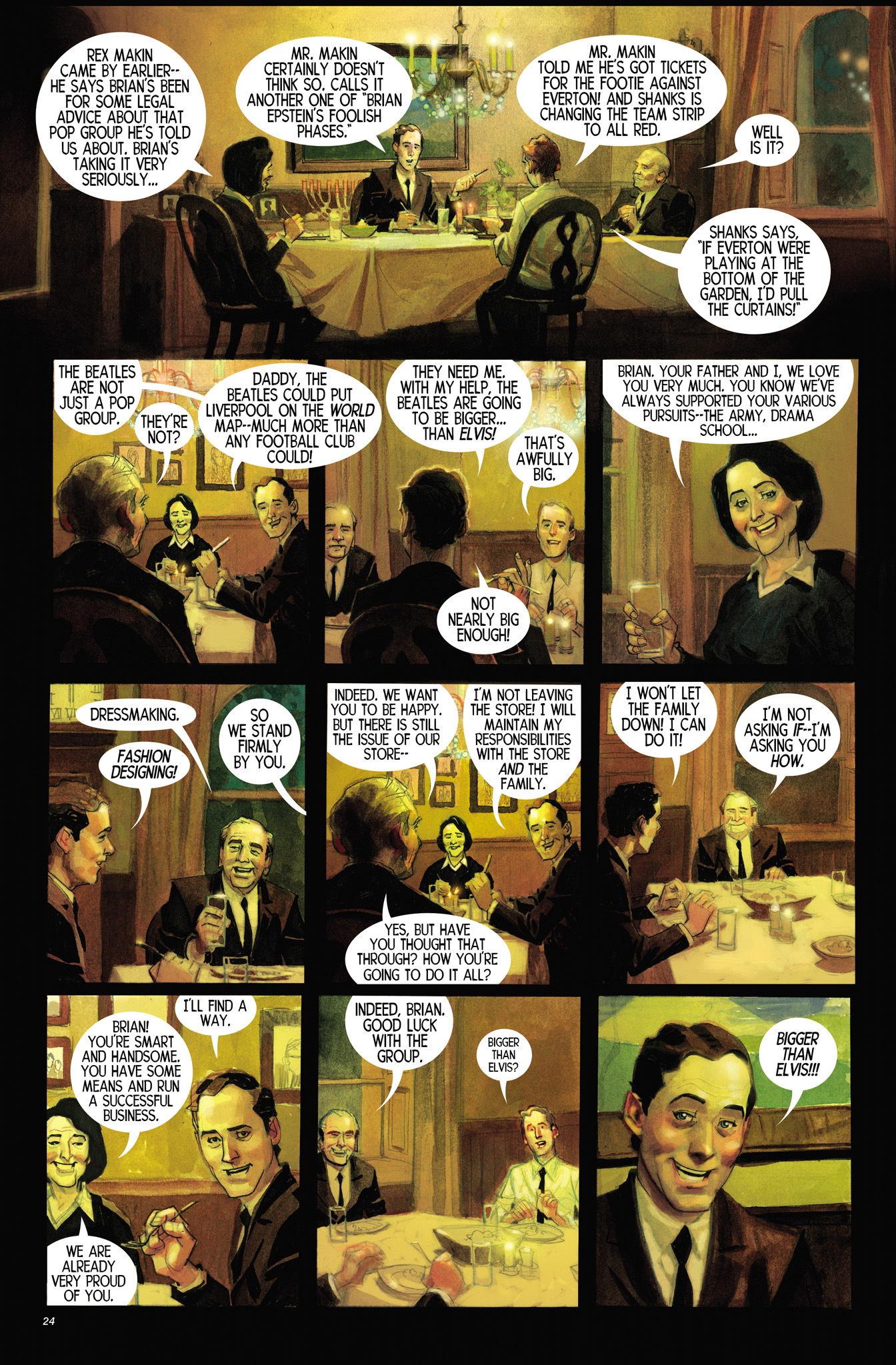 Read online The Fifth Beatle: The Brian Epstein Story comic -  Issue # TPB - 23