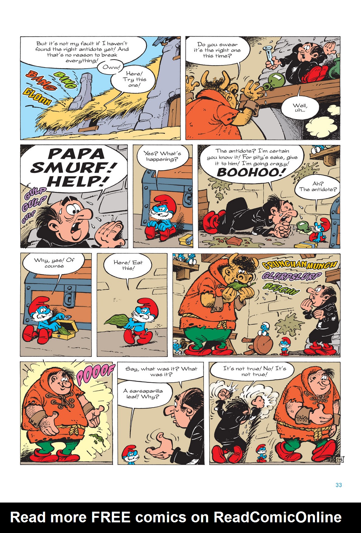 Read online The Smurfs comic -  Issue #13 - 33