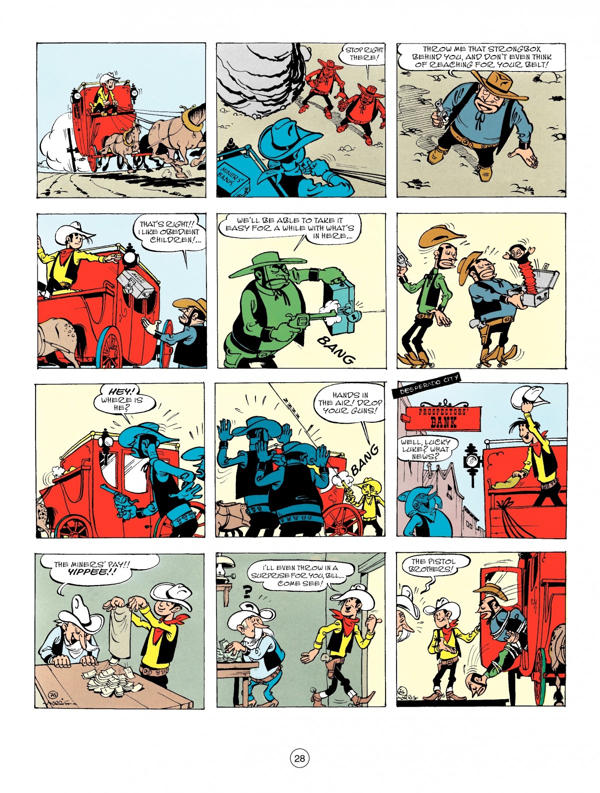 A Lucky Luke Adventure Issue #54 #54 - English 28