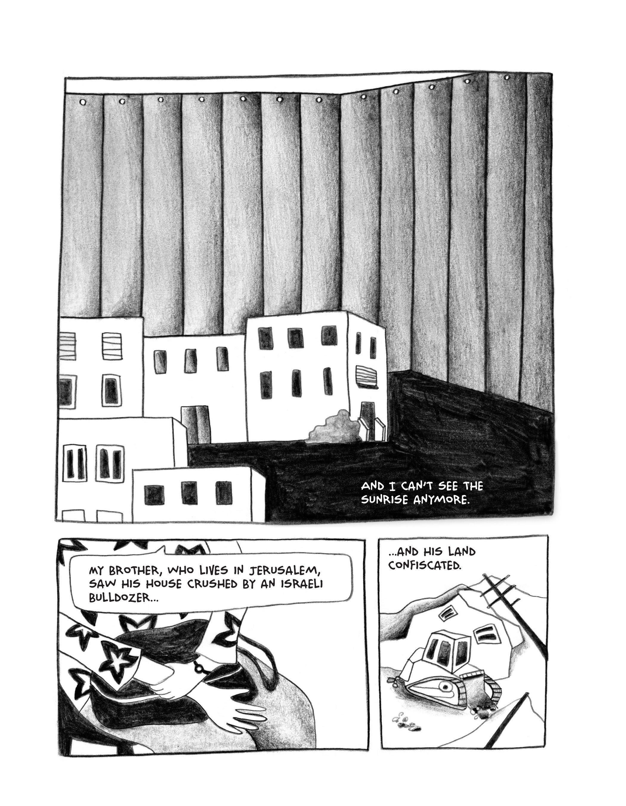 Read online Green Almonds: Letters from Palestine comic -  Issue # TPB (Part 1) - 20