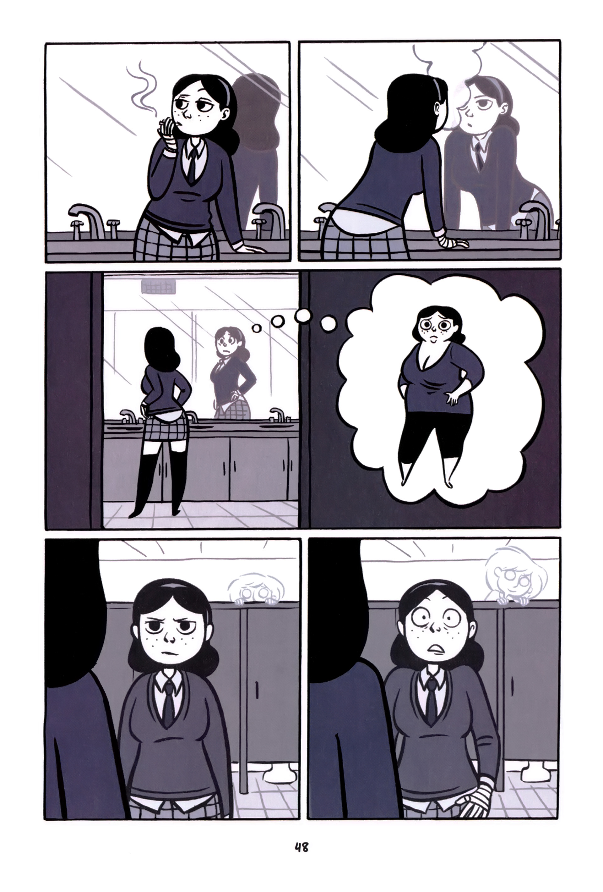 Read online Anya's Ghost comic -  Issue #1 - 49