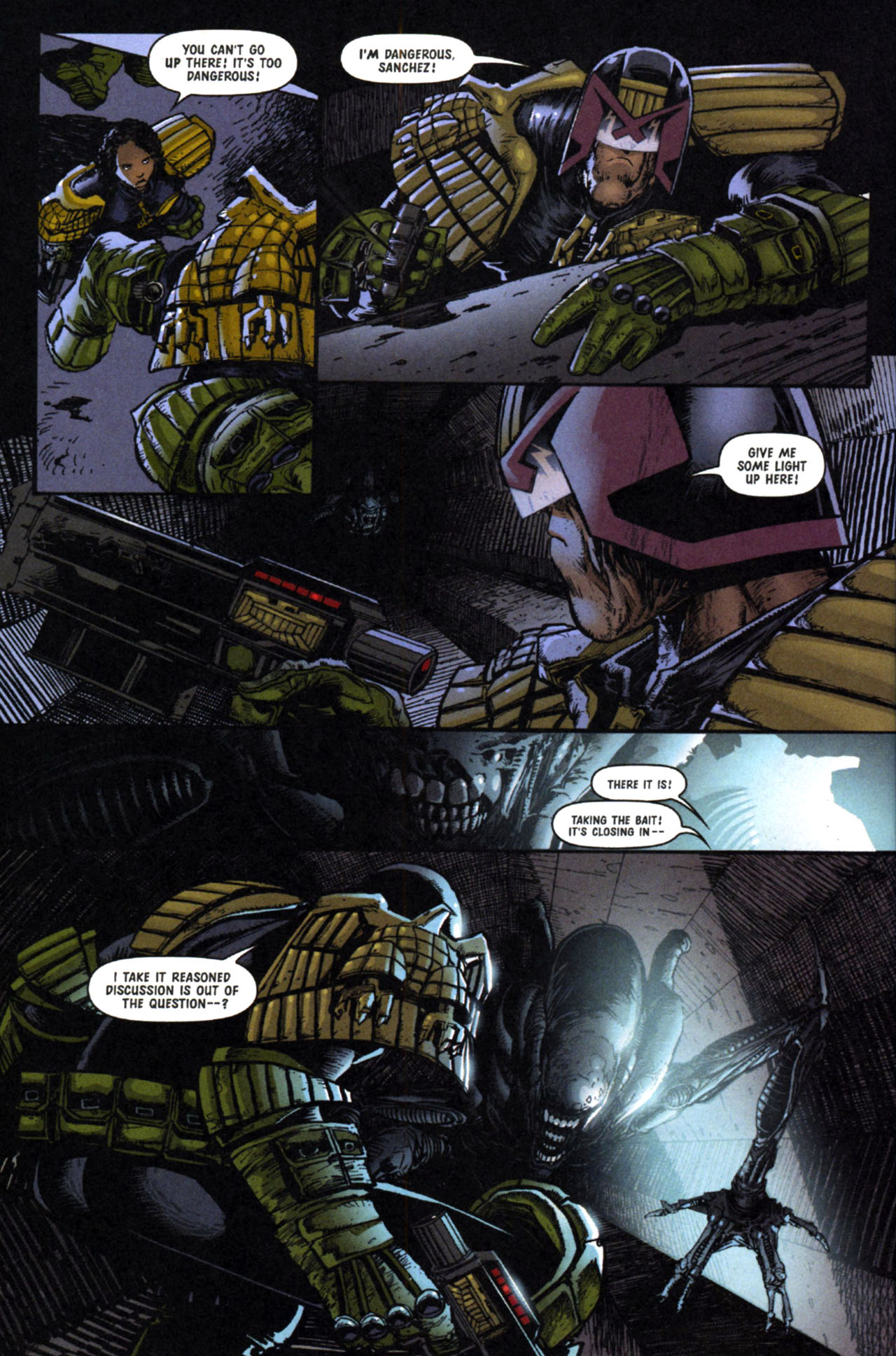 Read online Judge Dredd Vs. Aliens:  Incubus comic -  Issue #1 - 26