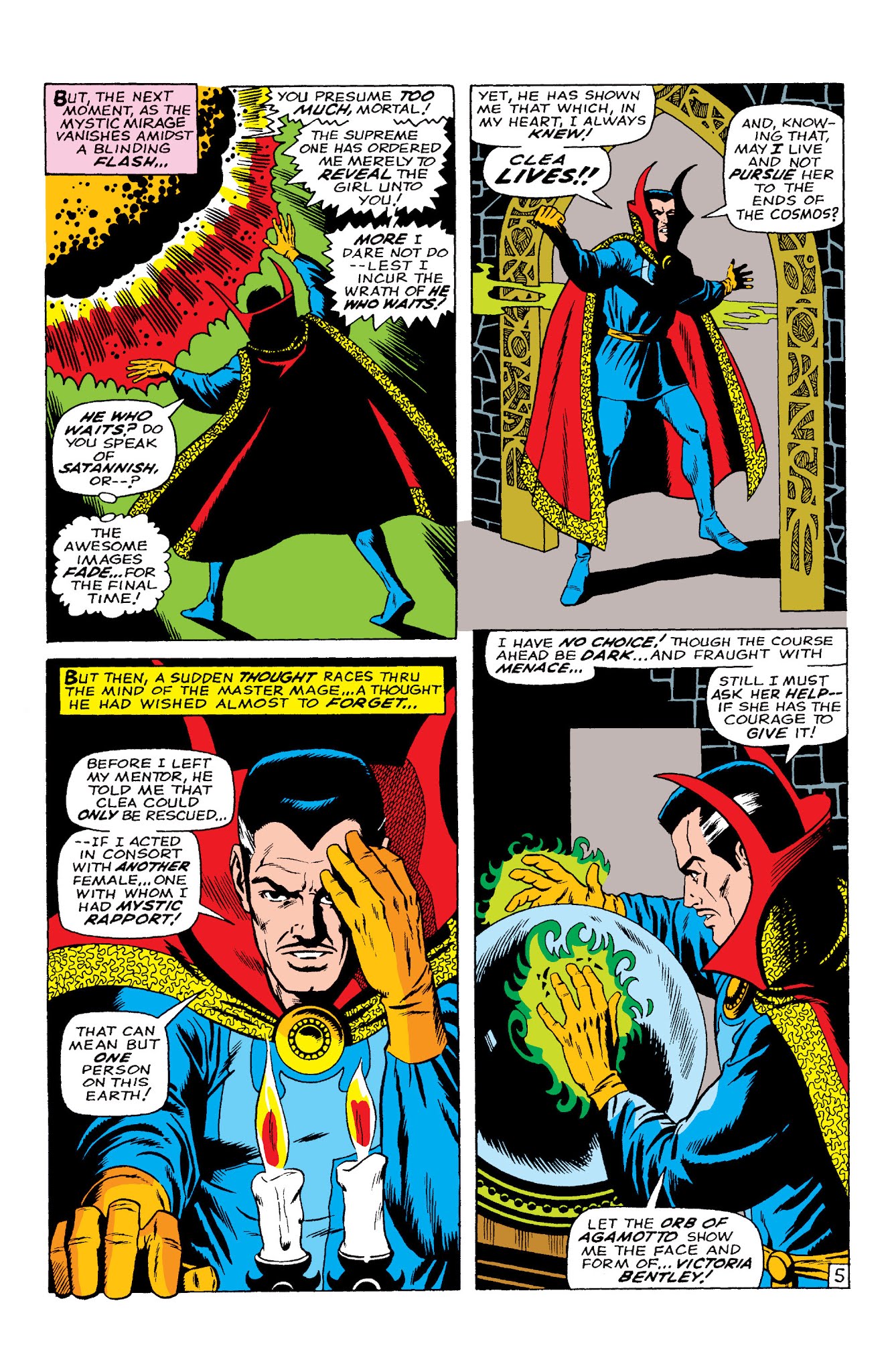 Read online Marvel Masterworks: Doctor Strange comic -  Issue # TPB 3 (Part 1) - 54