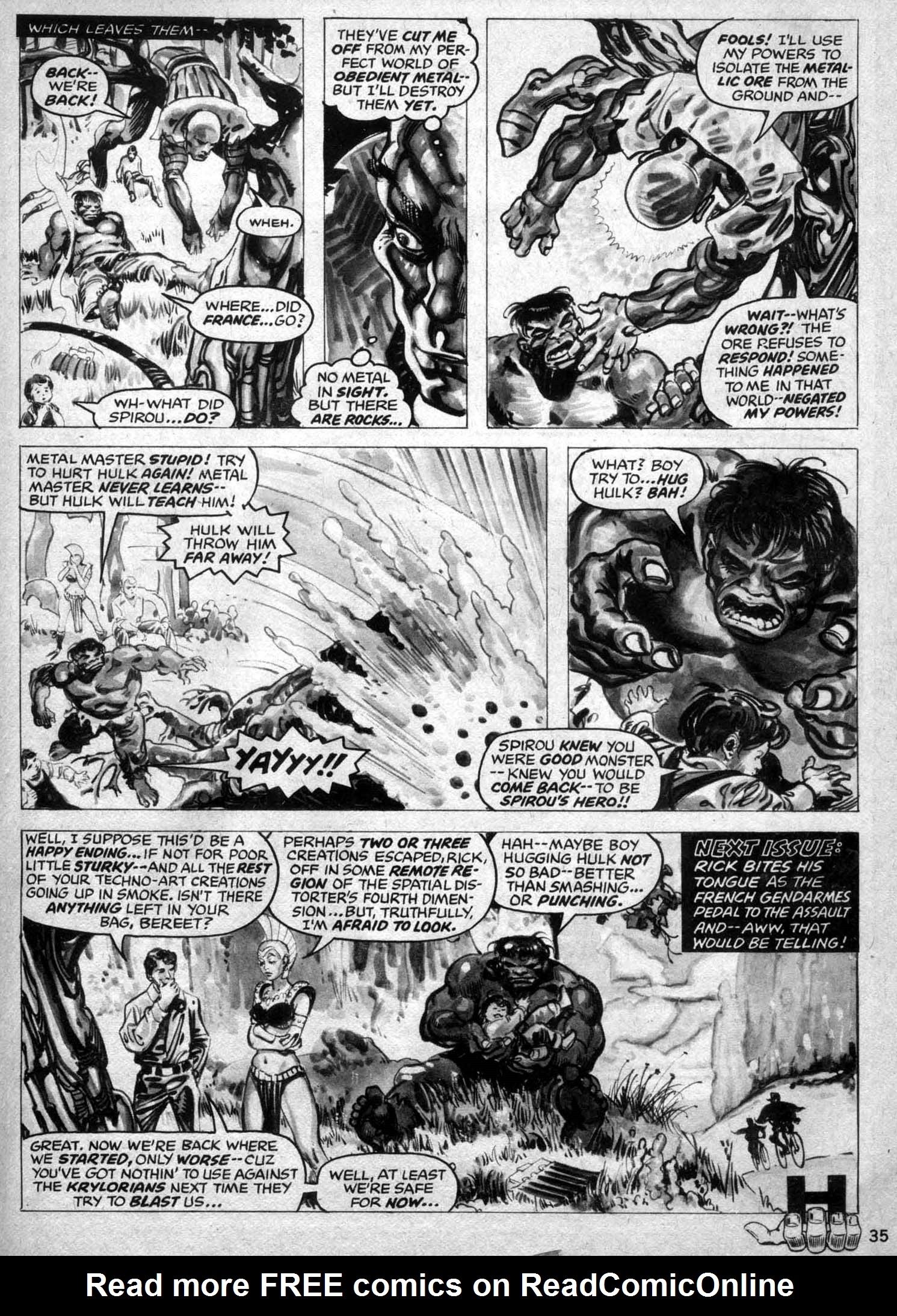Read online The Rampaging Hulk comic -  Issue #3 - 34
