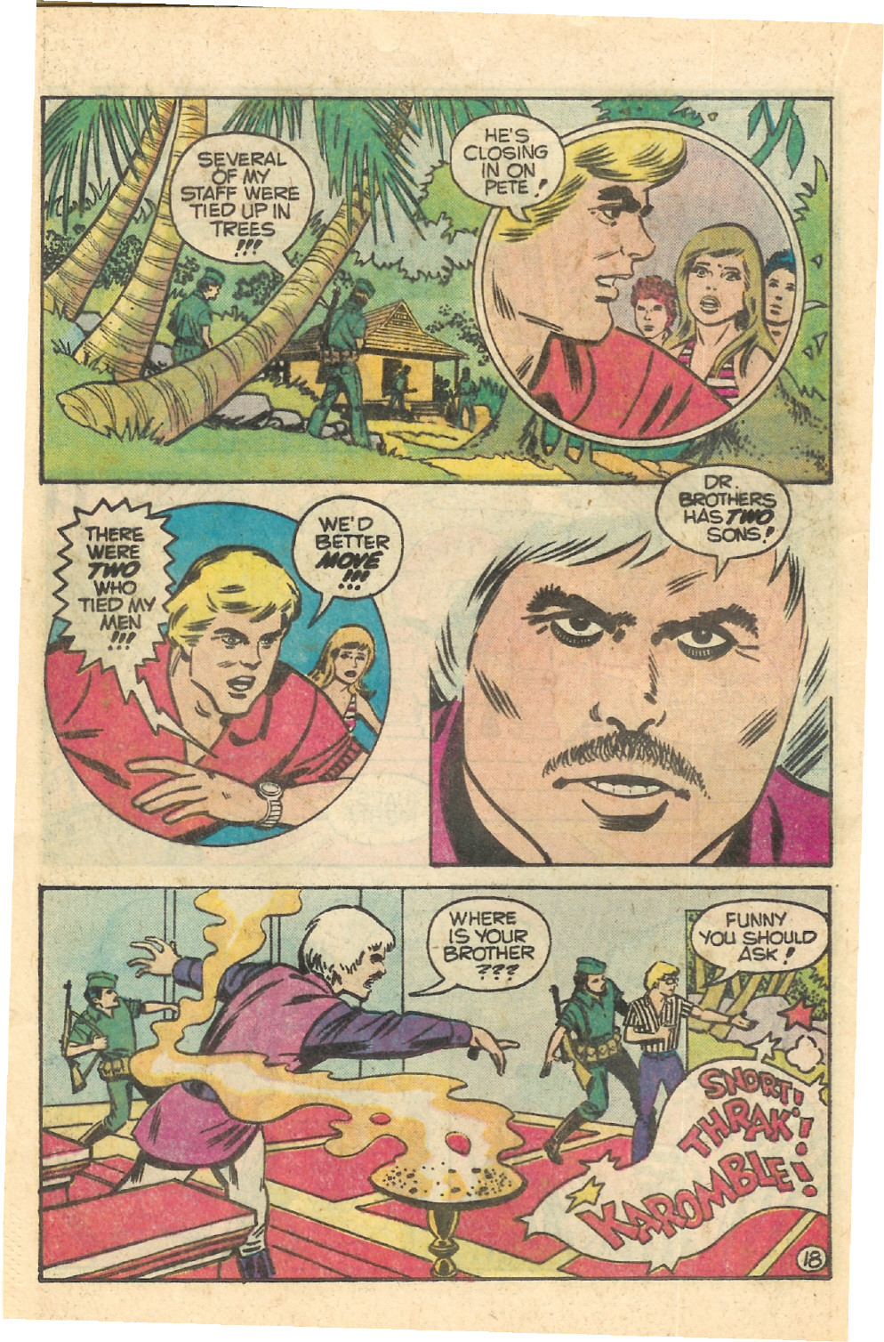 Read online Adventure! With the Brothers The Cult Escape comic -  Issue # Full - 20