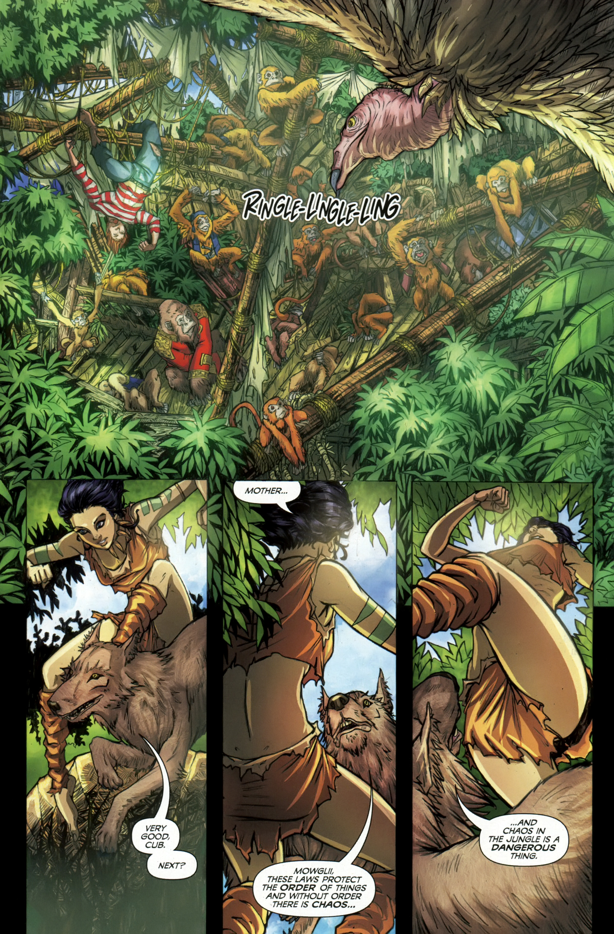 Read online Grimm Fairy Tales presents The Jungle Book comic -  Issue #5 - 5