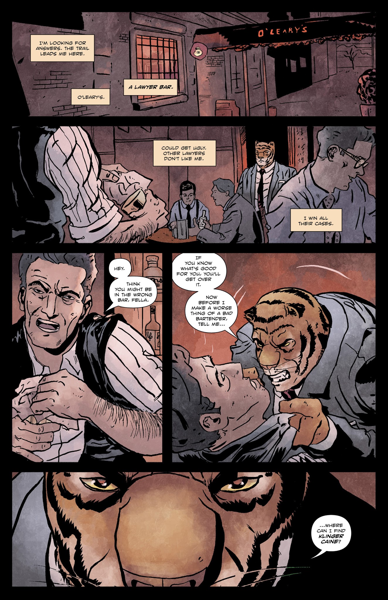 Read online Tiger Lawyer comic -  Issue #2 - 22