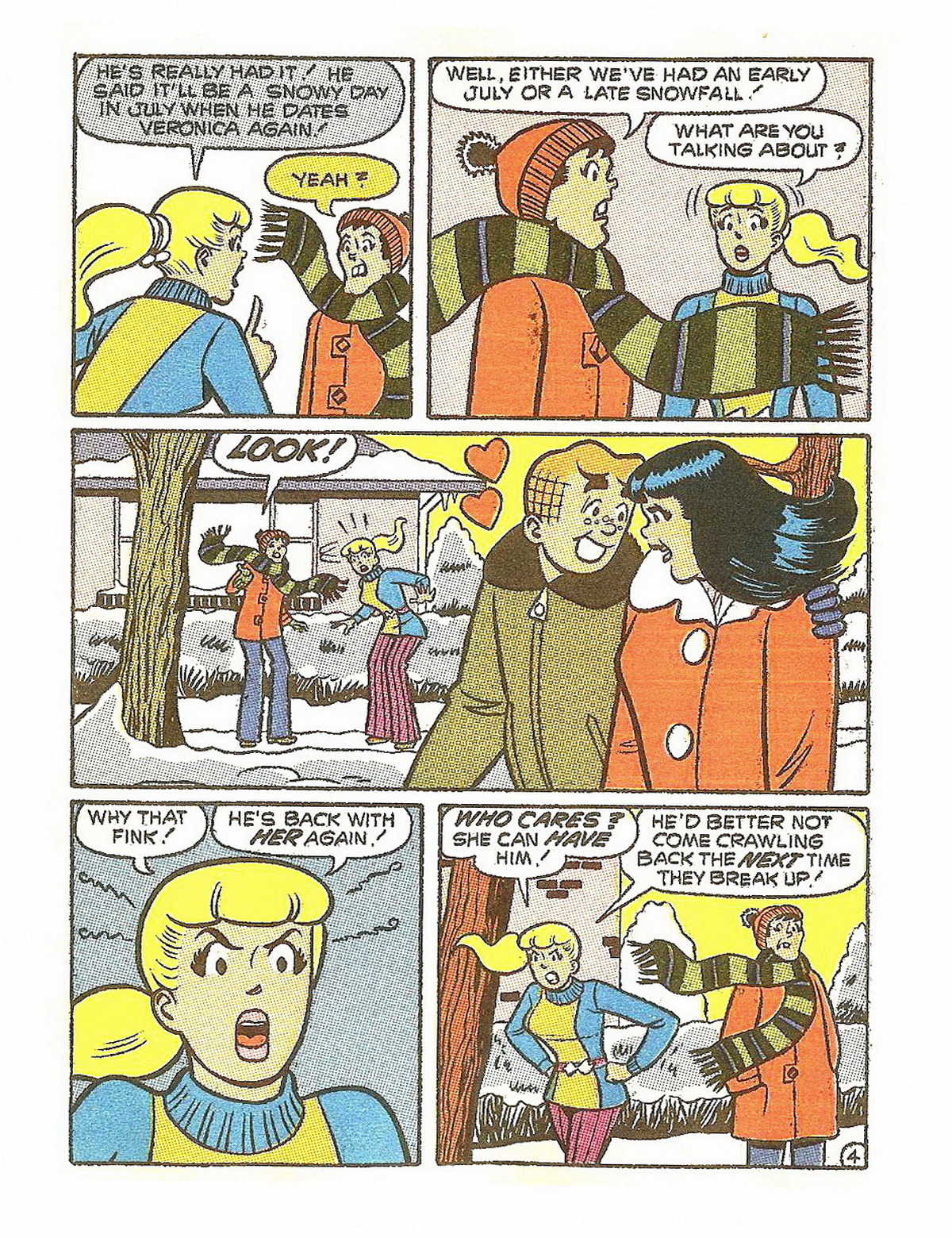 Read online Betty and Veronica Digest Magazine comic -  Issue #29 - 239