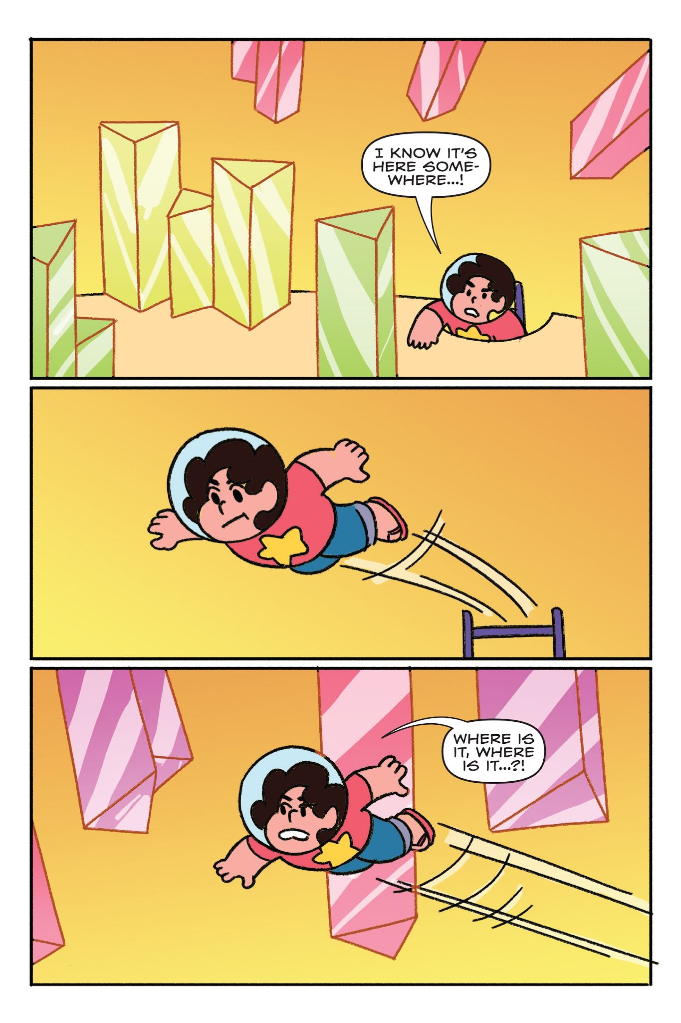 Read online Steven Universe: Anti-Gravity comic -  Issue # TPB - 112