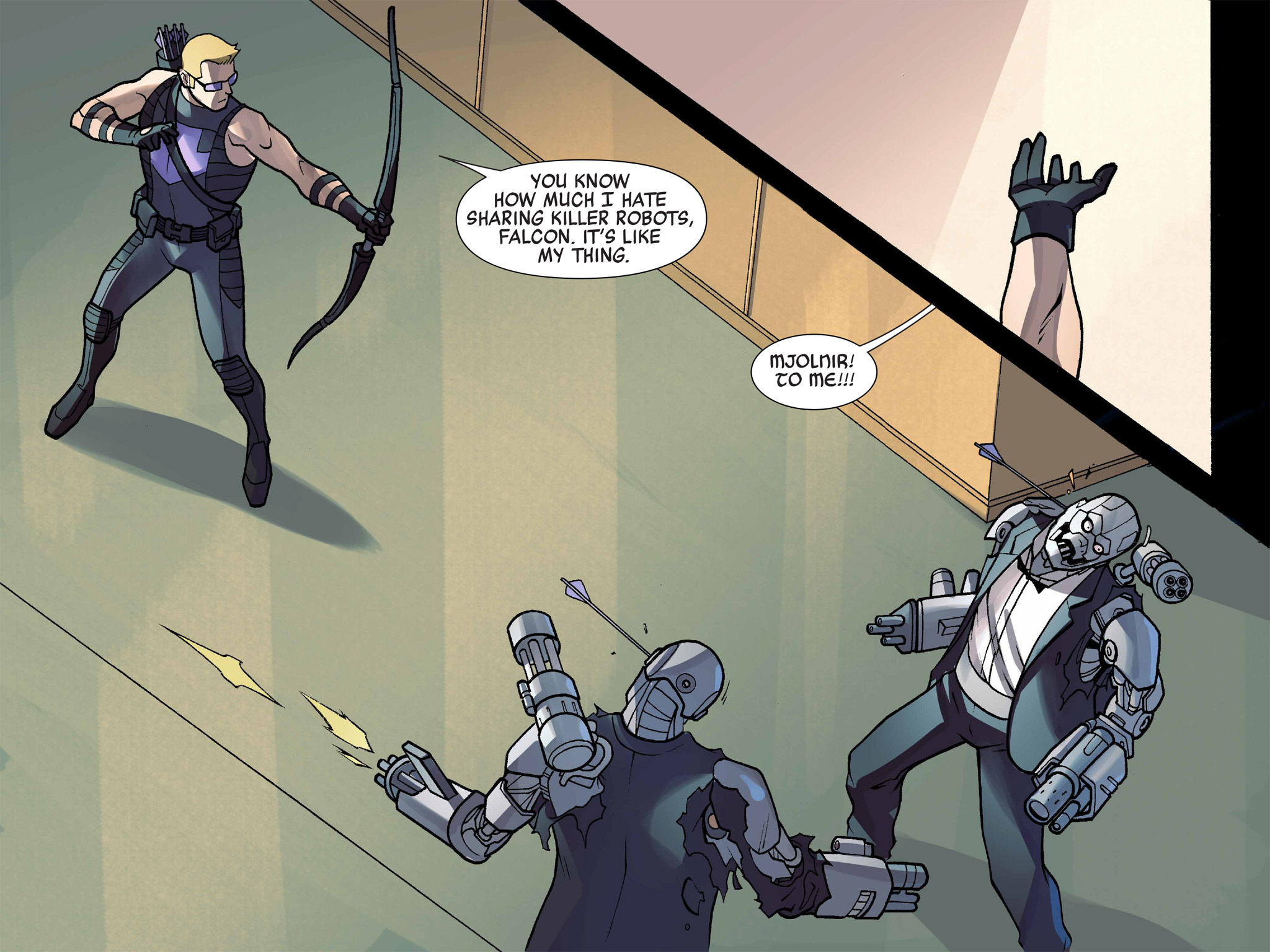 Read online Marvel Universe Avengers Infinite Comic comic -  Issue #9 - 34