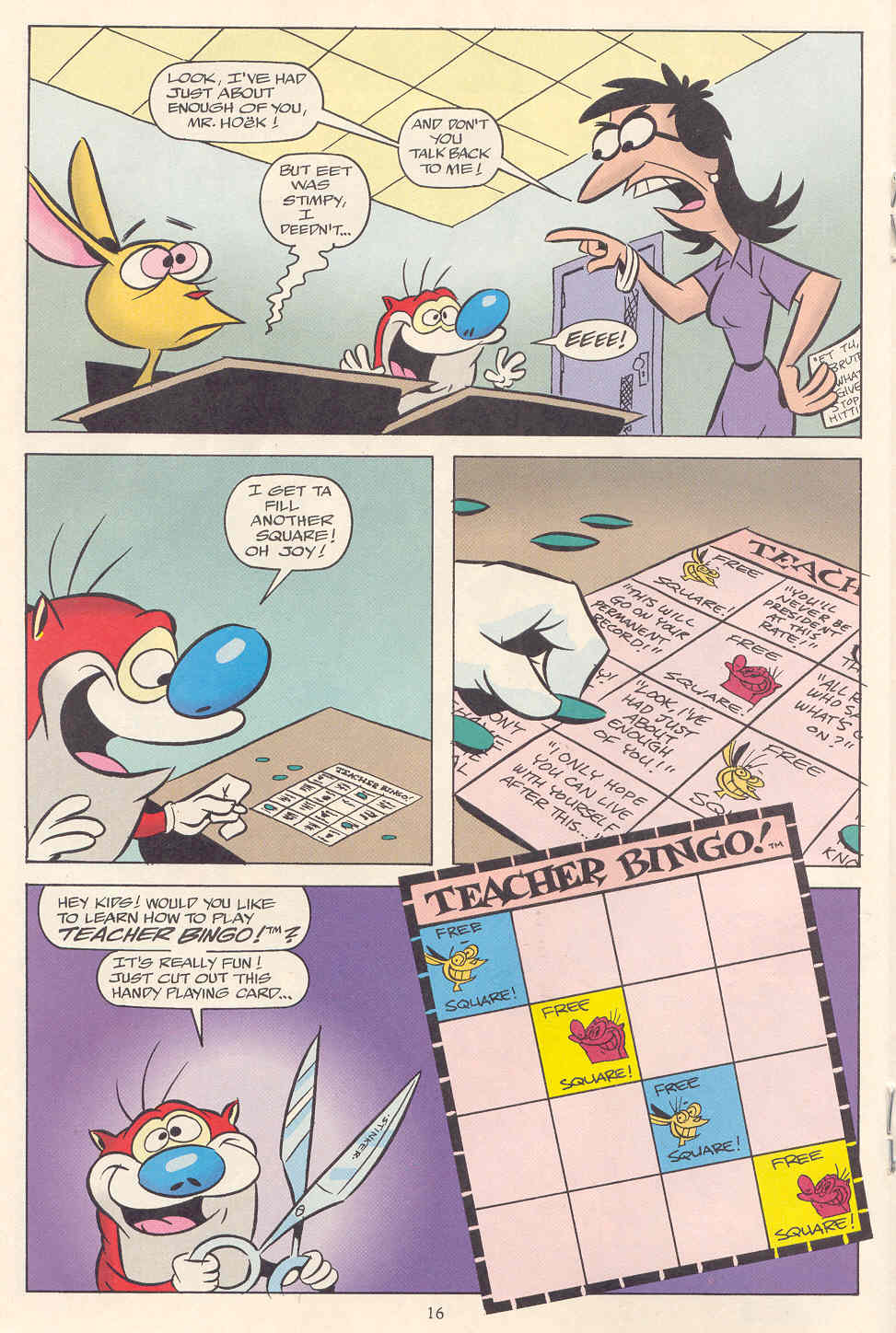 Read online The Ren & Stimpy Show comic -  Issue #12 - 13