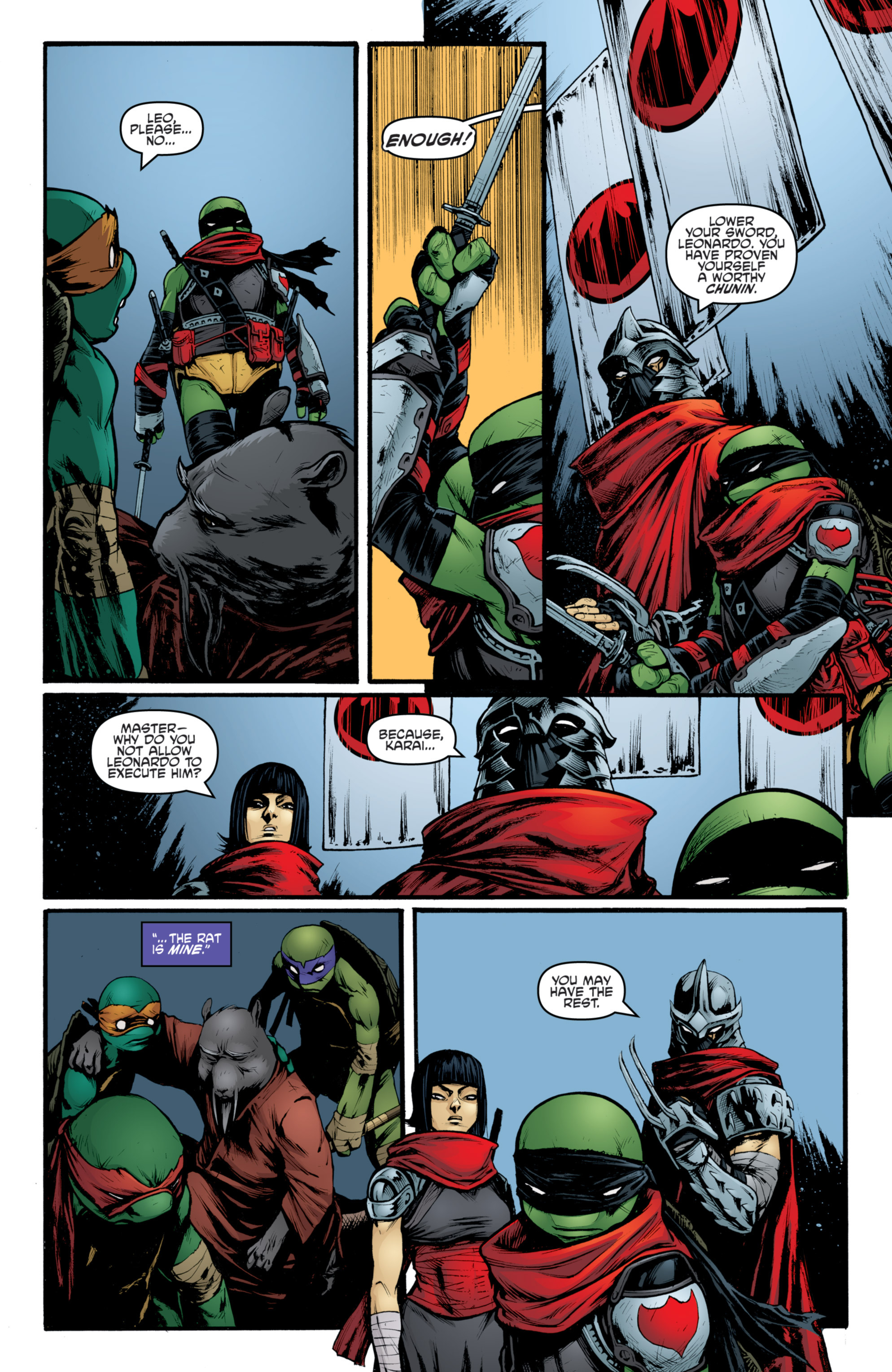 Read online Teenage Mutant Ninja Turtles (2011) comic -  Issue #24 - 24