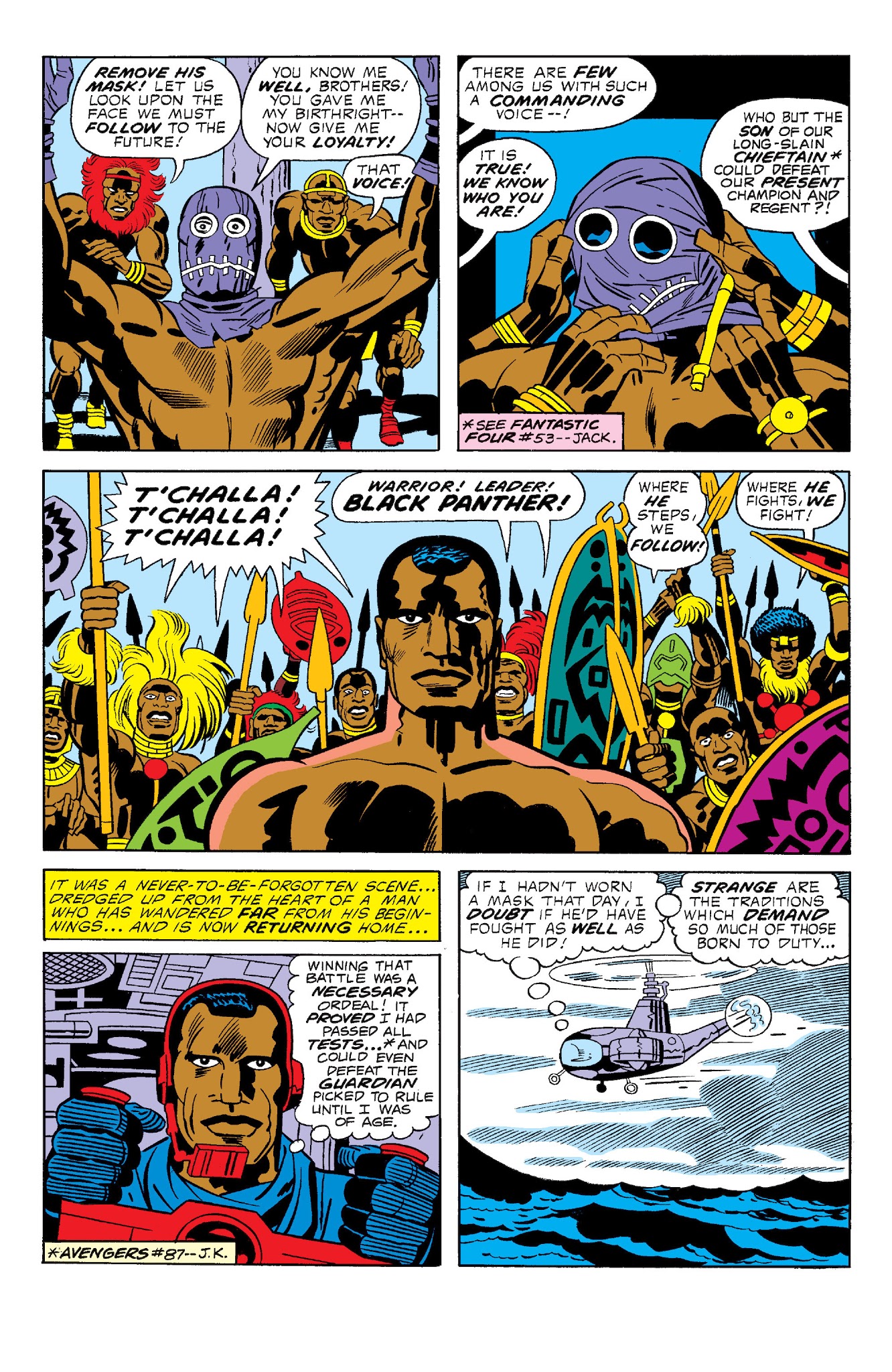 Read online Marvel Masterworks: The Black Panther comic -  Issue # TPB 2 - 135