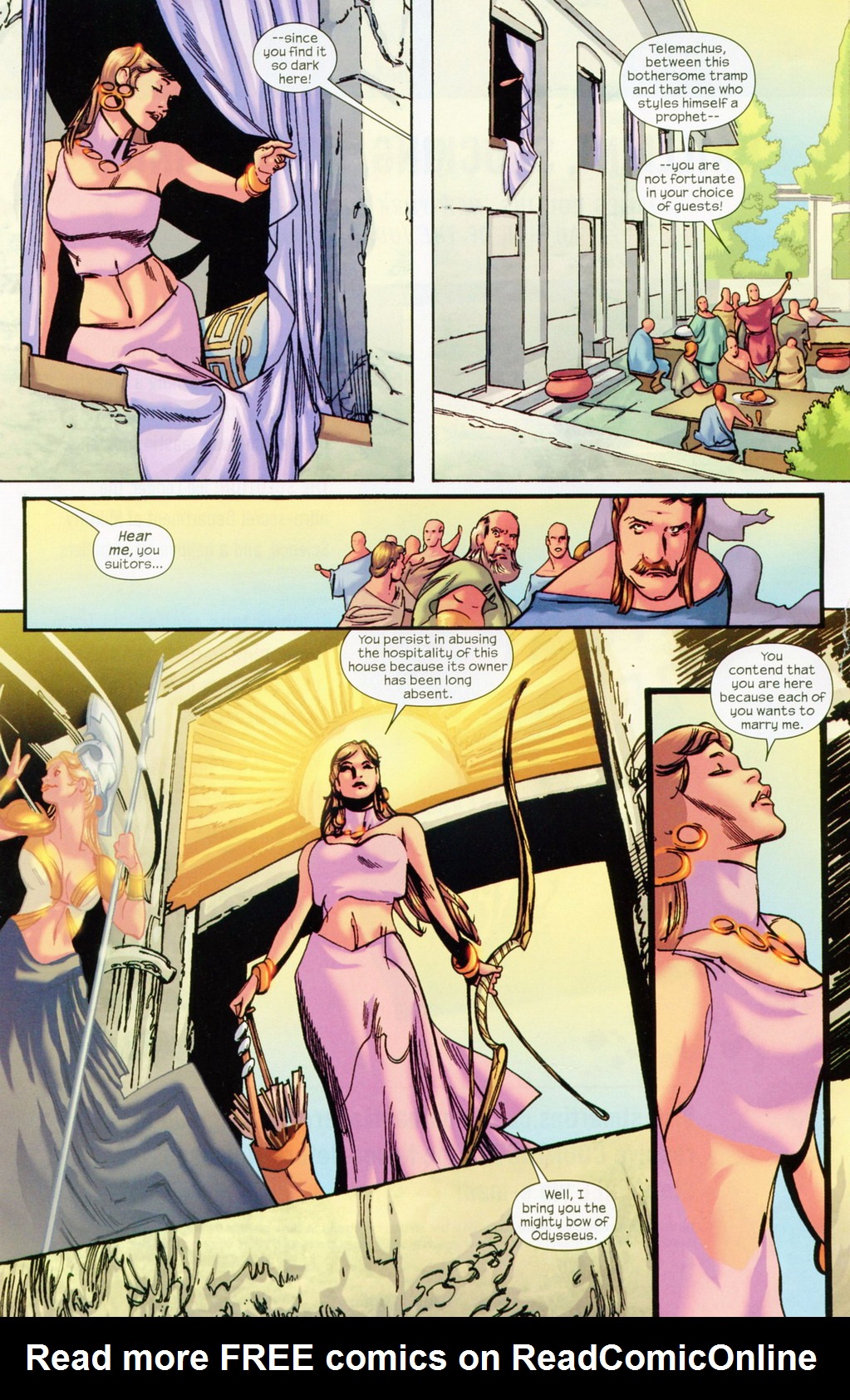 Read online The Odyssey comic -  Issue #8 - 8