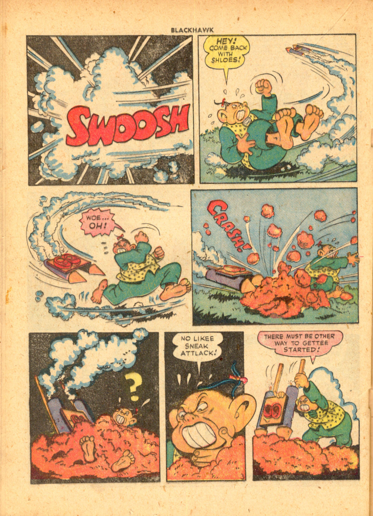 Read online Blackhawk (1957) comic -  Issue #10 - 28