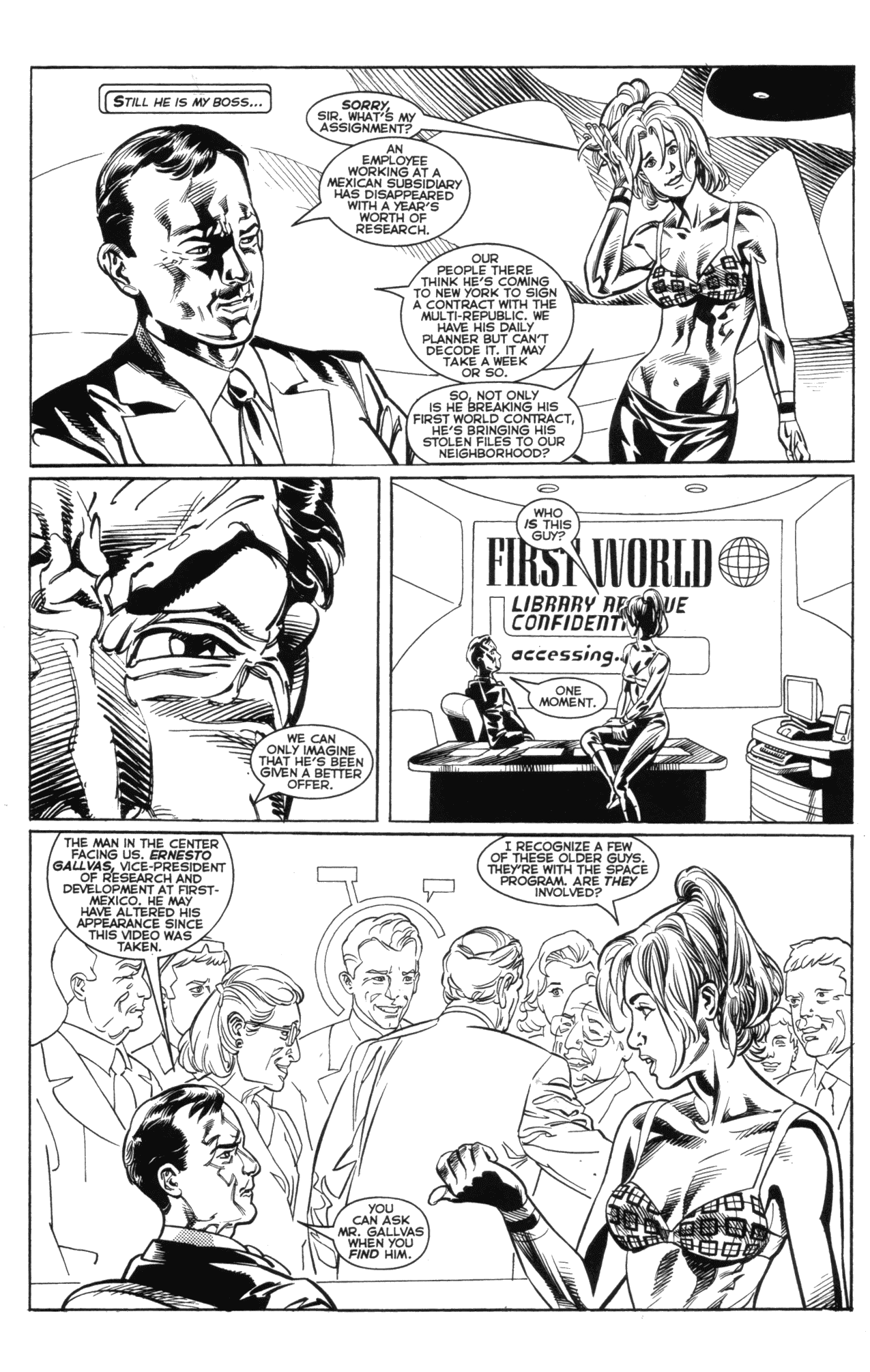 Read online Forever Amber comic -  Issue #1 - 9