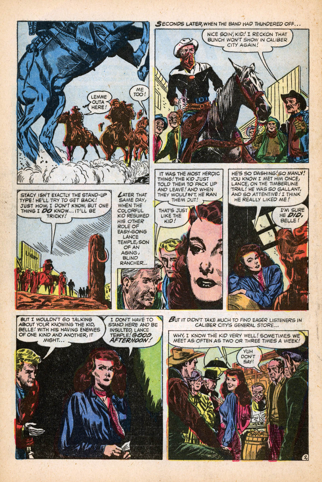 Read online The Outlaw Kid (1954) comic -  Issue #6 - 4