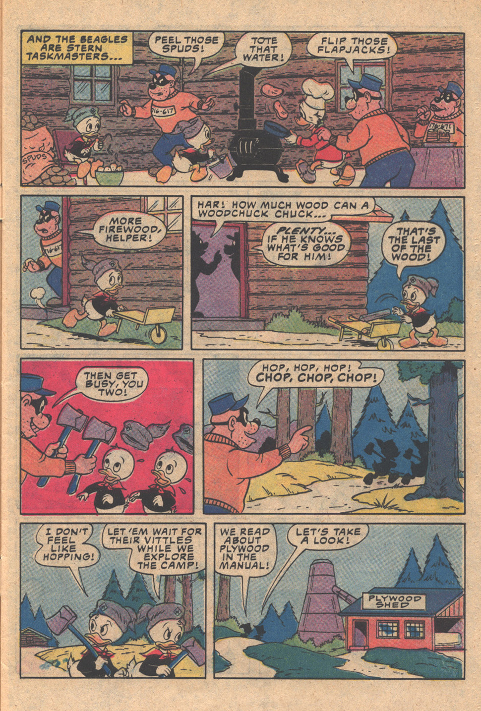 Read online Huey, Dewey, and Louie Junior Woodchucks comic -  Issue #74 - 5