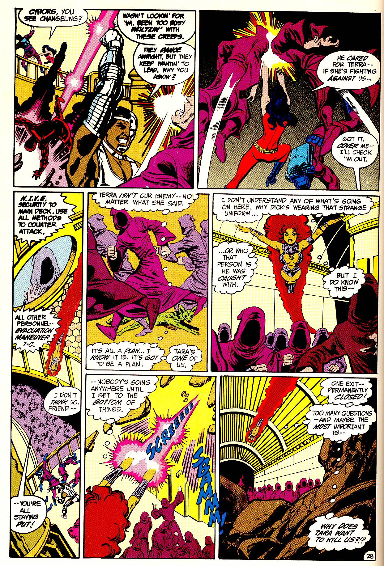 Read online The New Teen Titans: The Judas Contract comic -  Issue # TPB - 172