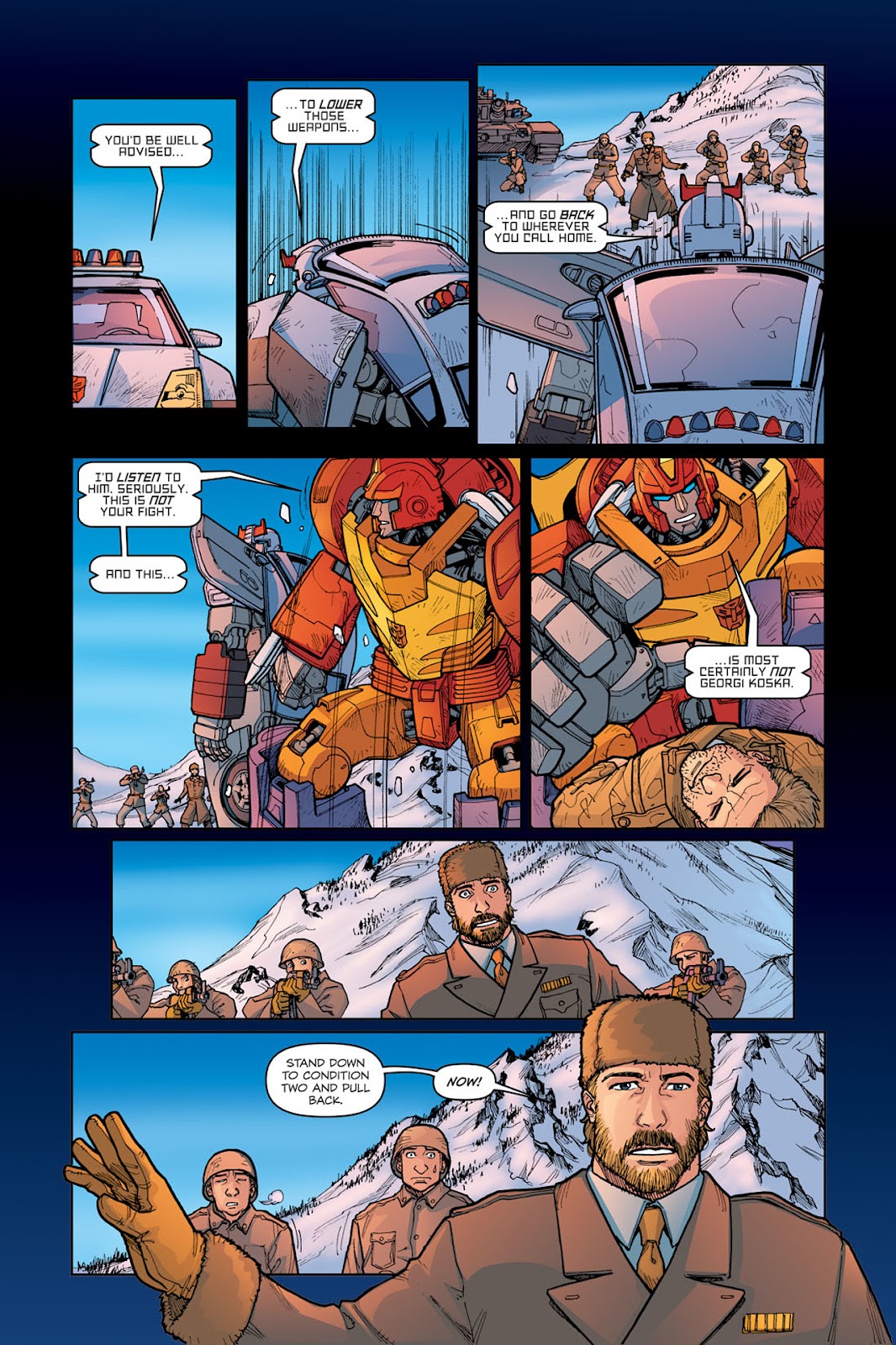 The Transformers: Escalation issue 5 - Page 23