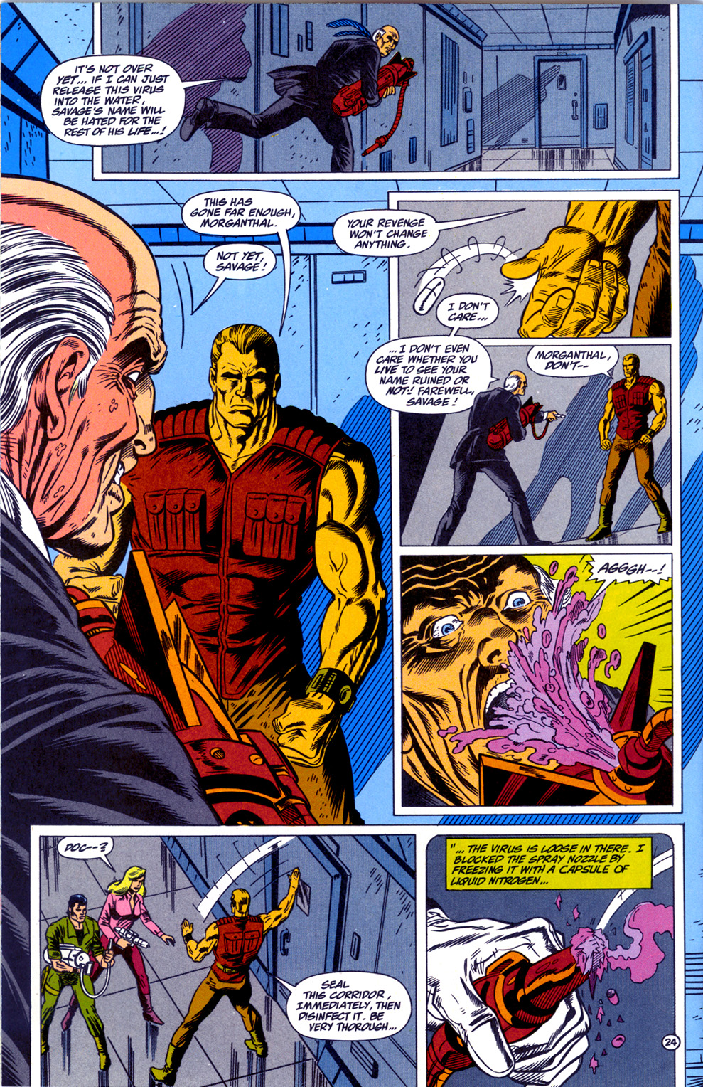 Read online Doc Savage (1988) comic -  Issue #8 - 26