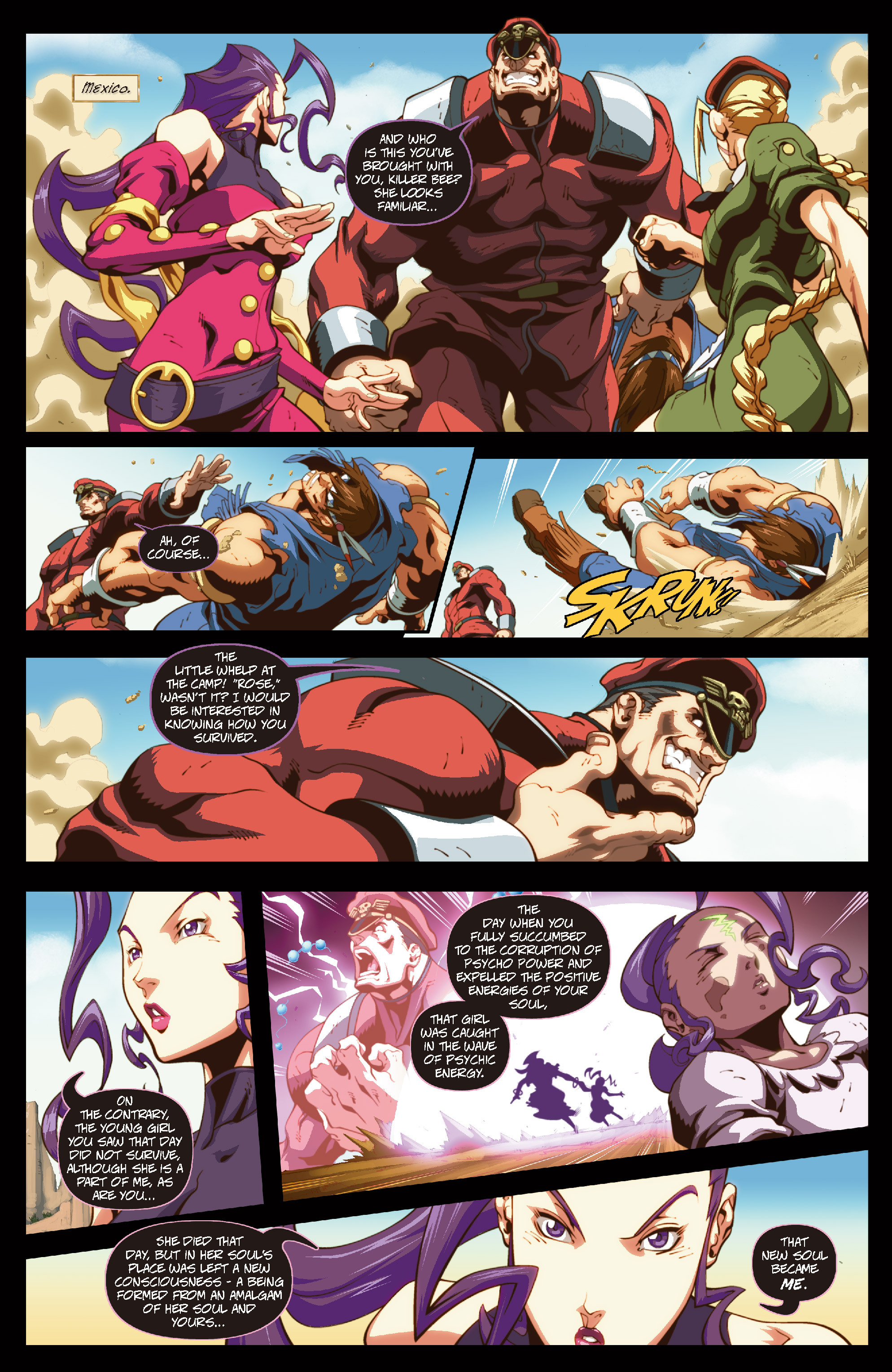 Read online Street Fighter II comic -  Issue #6 - 8
