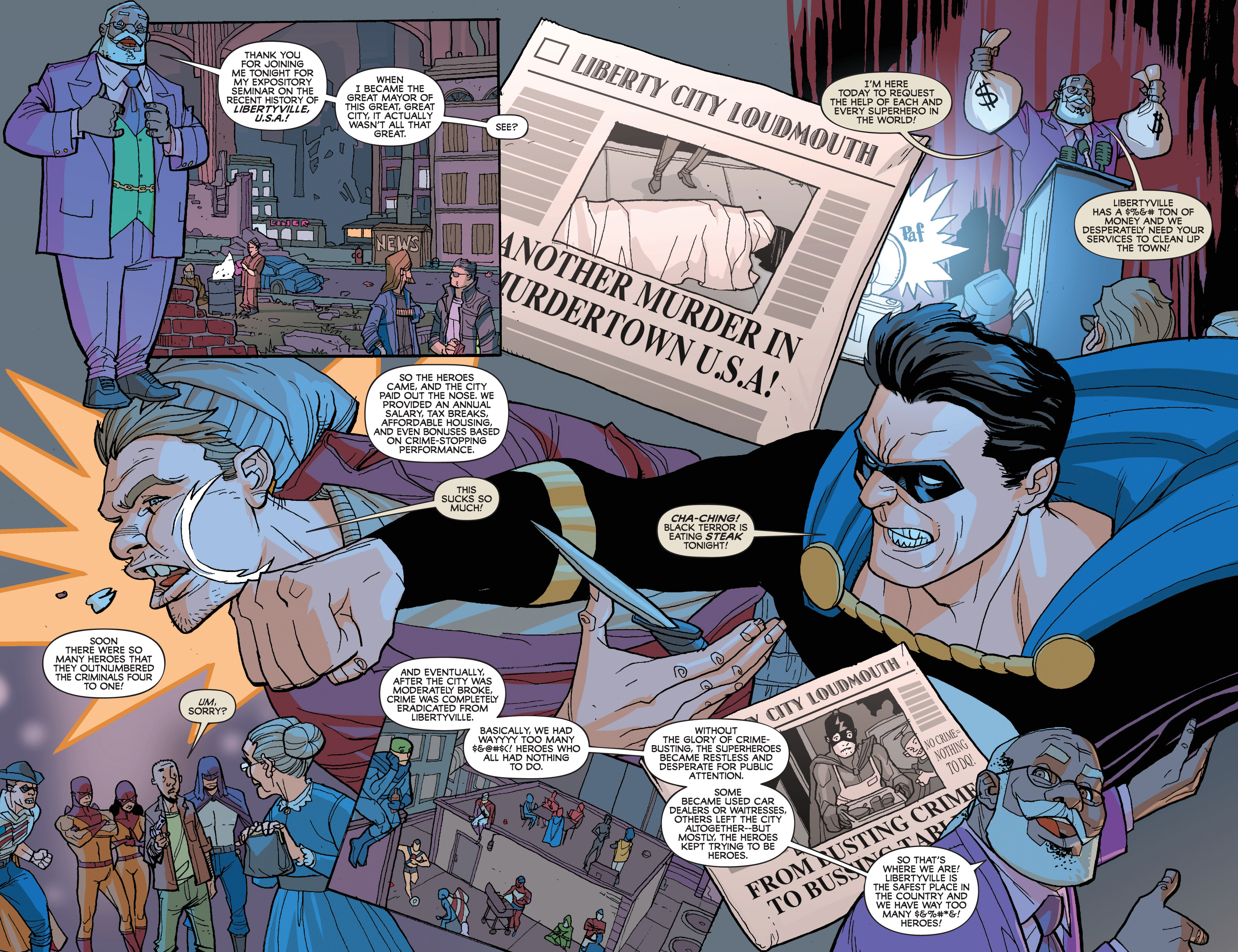 Read online Project Superpowers: Hero Killers comic -  Issue #1 - 7