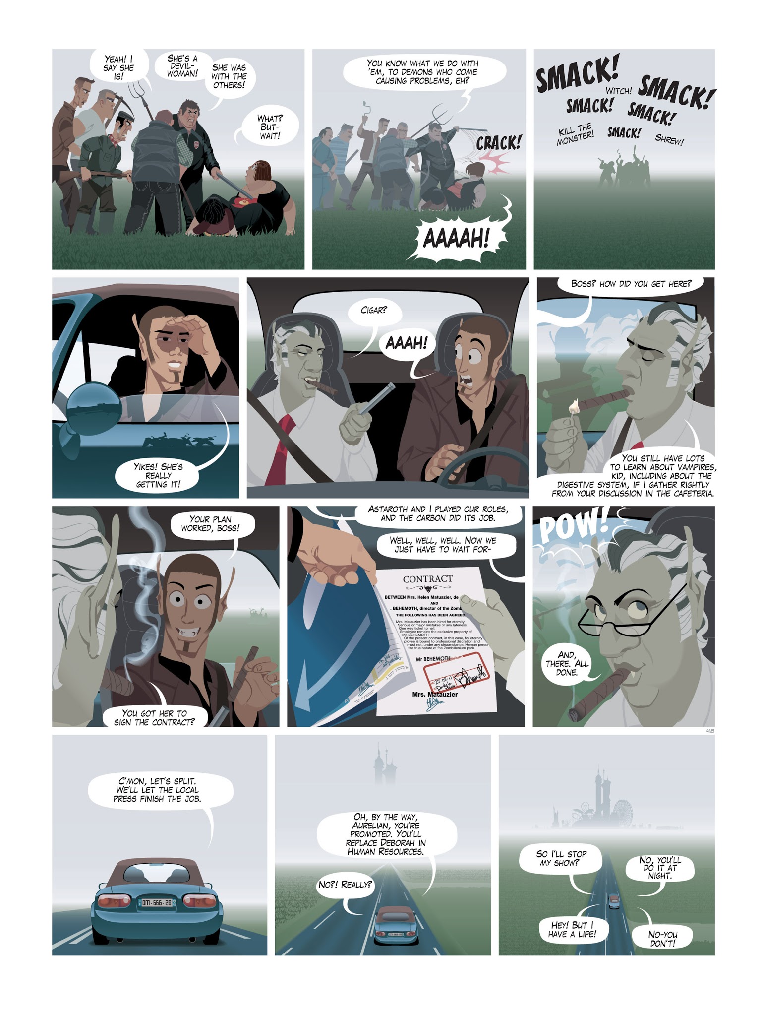 Read online Zombillenium comic -  Issue # TPB 2 - 51