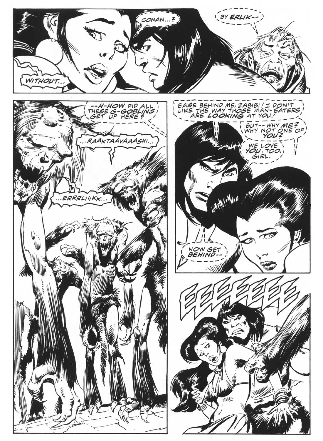 Read online The Savage Sword Of Conan comic -  Issue #235 - 33