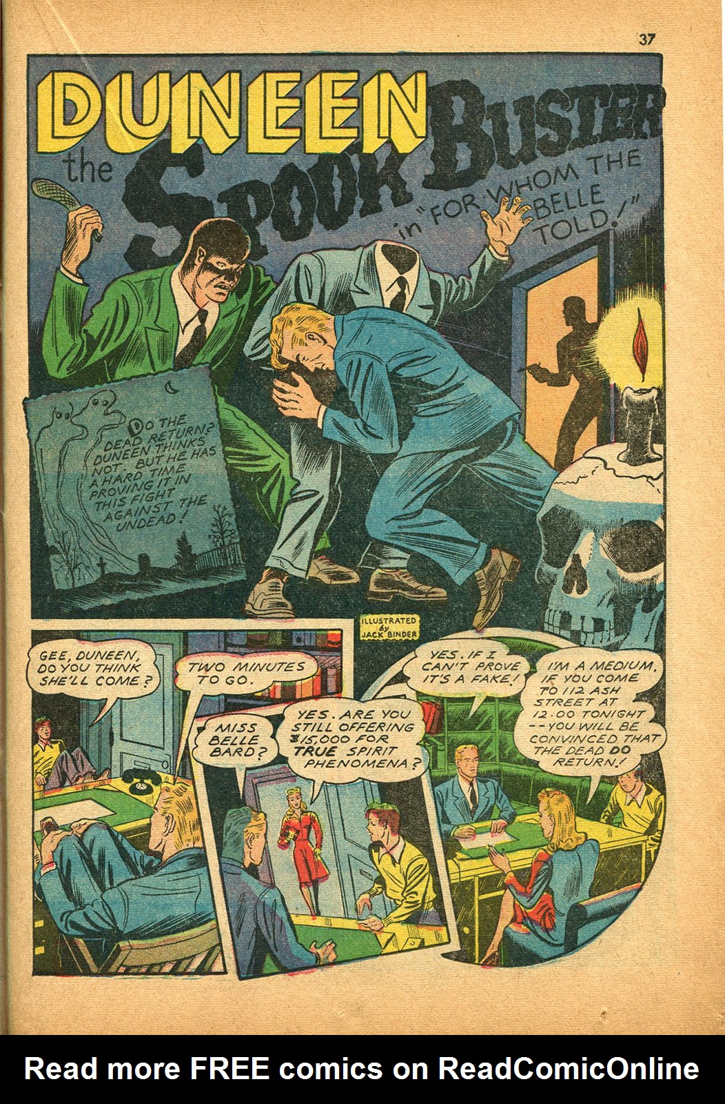 Read online Super-Magician Comics comic -  Issue #9 - 36