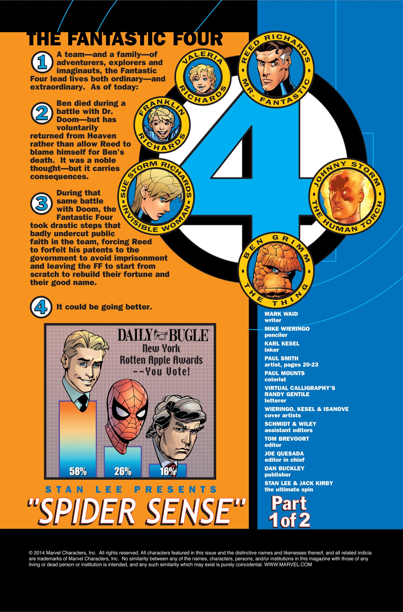 Read online Fantastic Four by Waid & Wieringo Ultimate Collection comic -  Issue # TPB 3 - 210