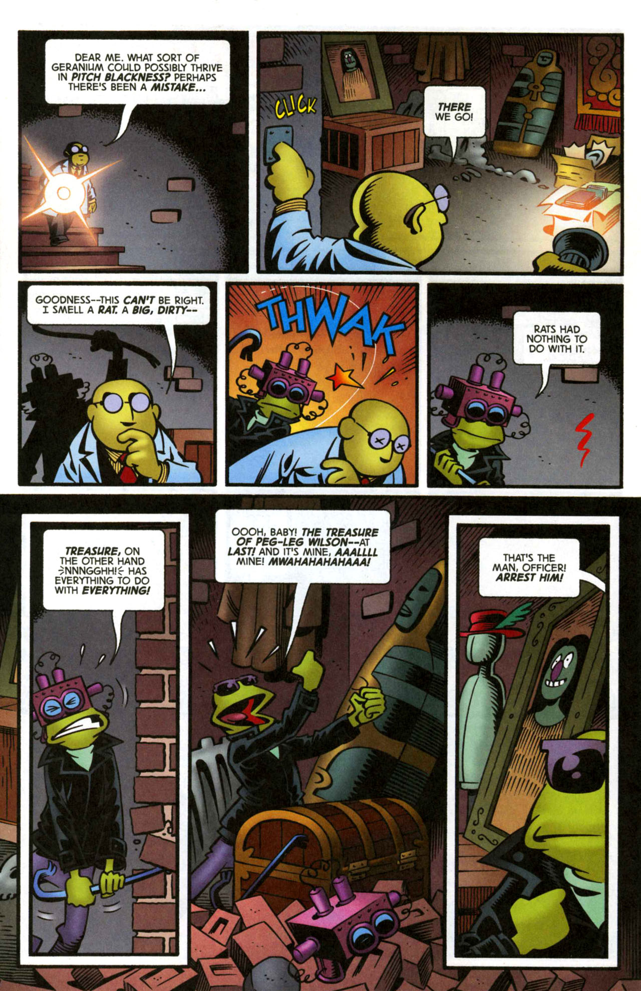 Read online The Muppet Show: The Treasure of Peg-Leg Wilson comic -  Issue #4 - 16
